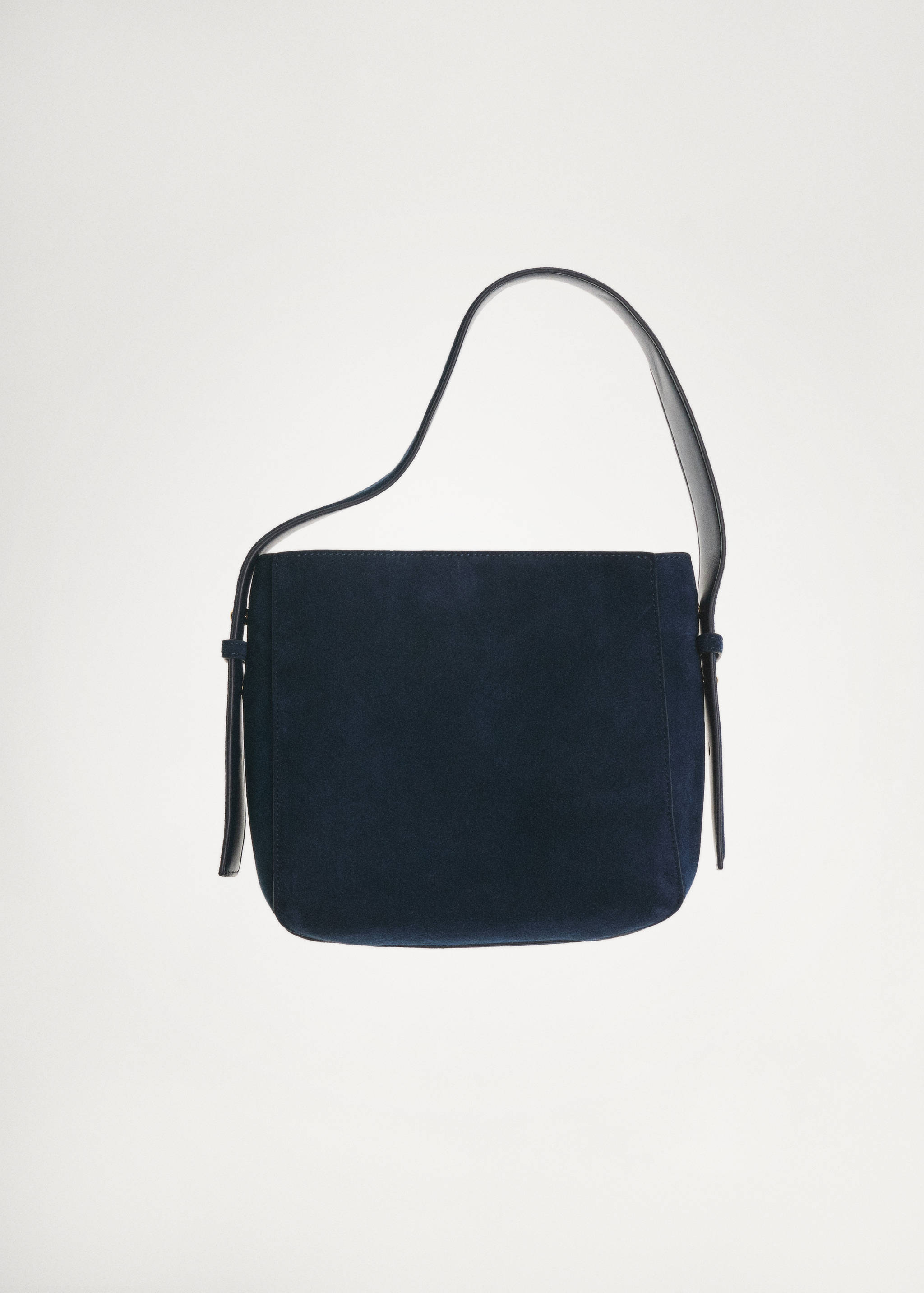 Carteira shopper míni de pele croûte - Pormenor do artigo 7