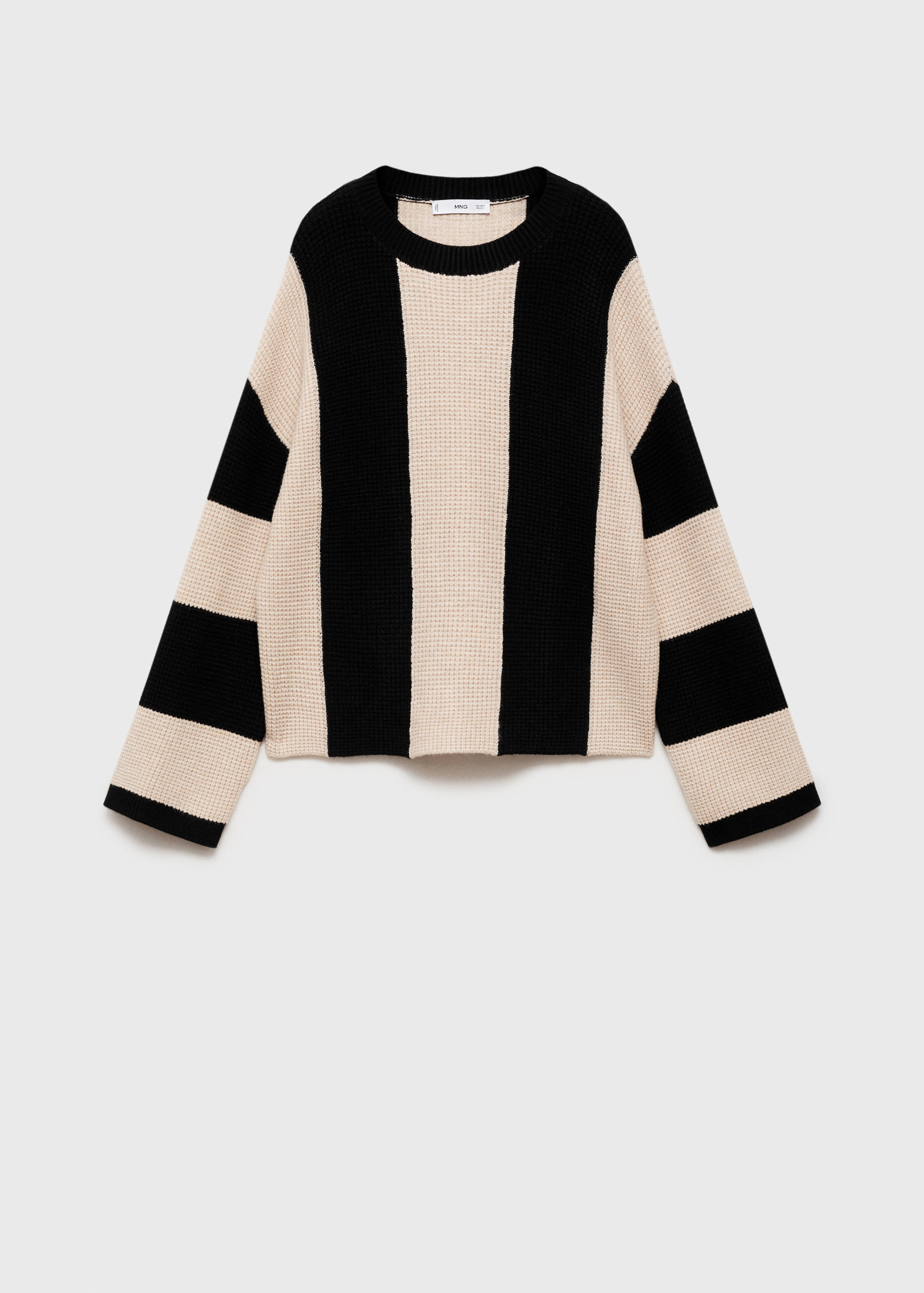 Knit striped sweater - Article without model