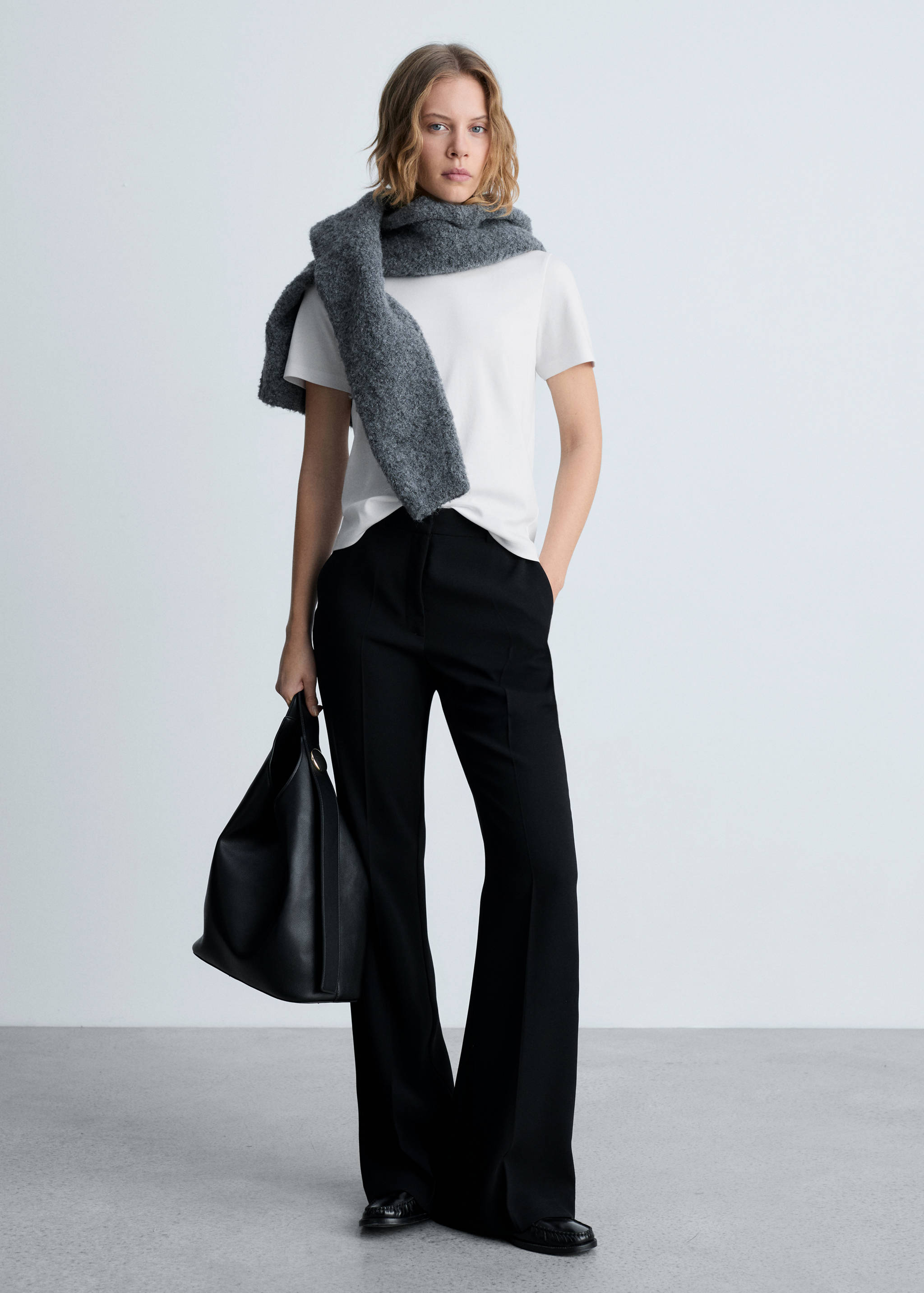 T-shirt coton manches courtes - Plan général