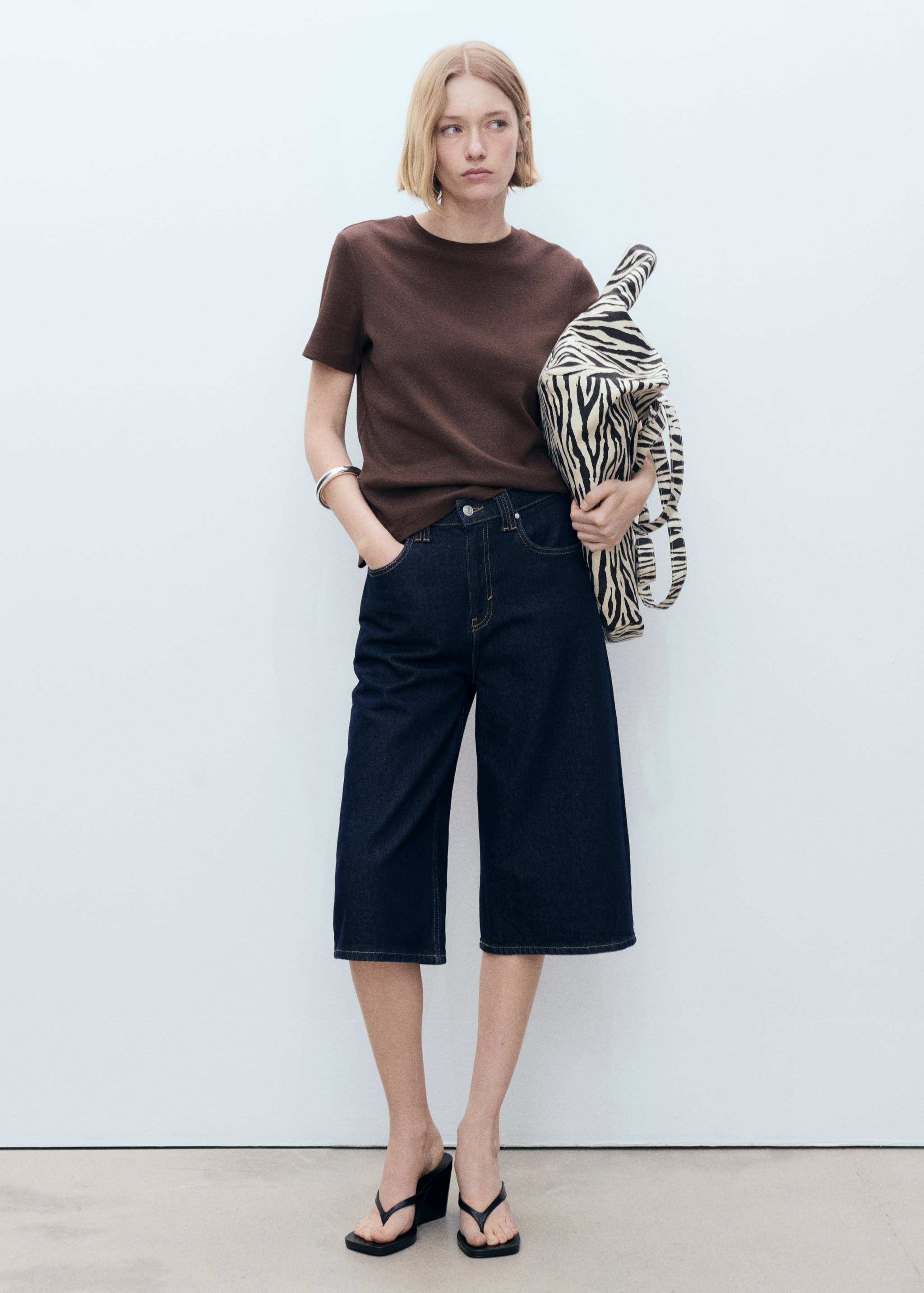 T-shirt coton manches courtes - Plan général