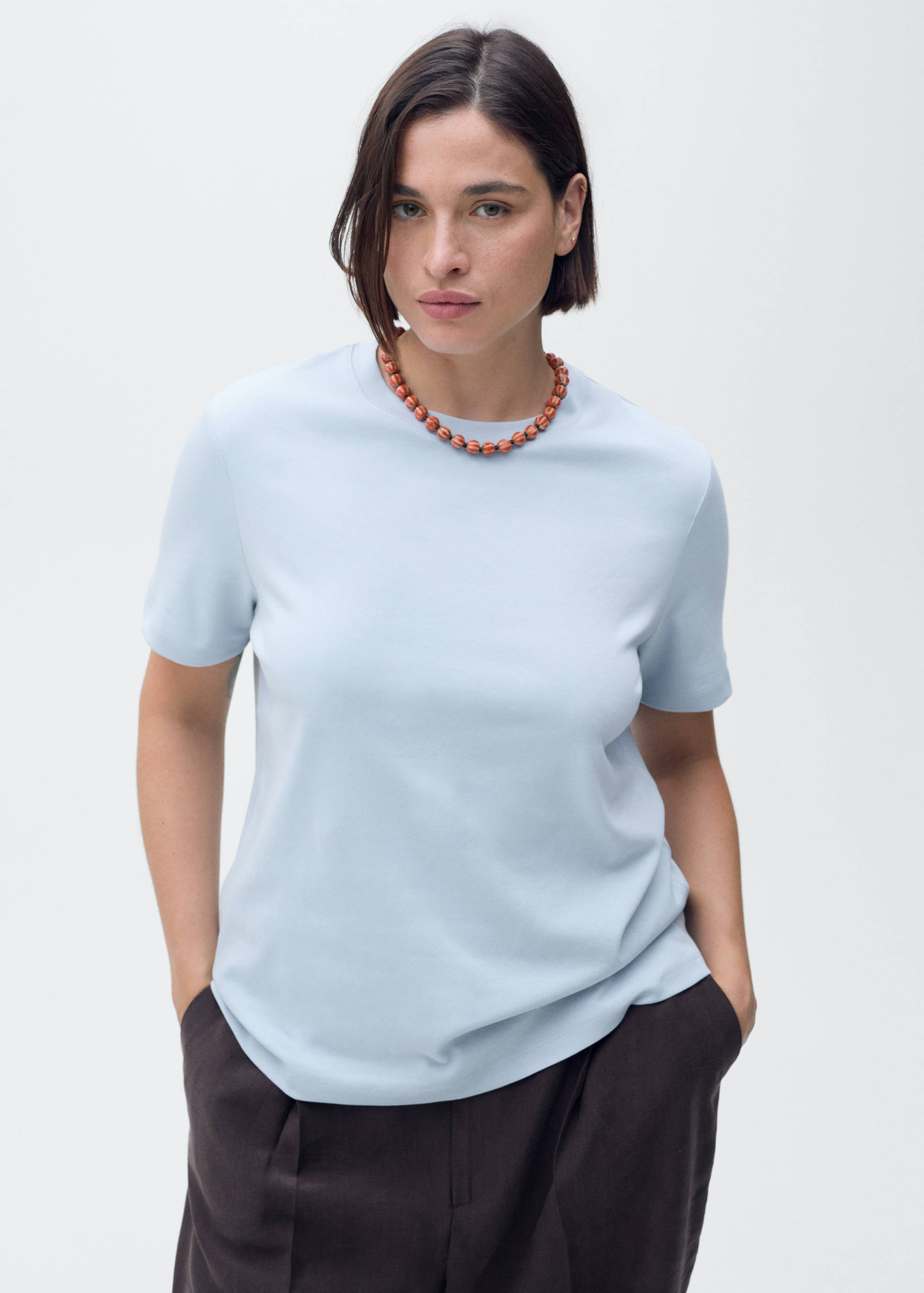 T-shirt coton manches courtes - Détail de l'article 5