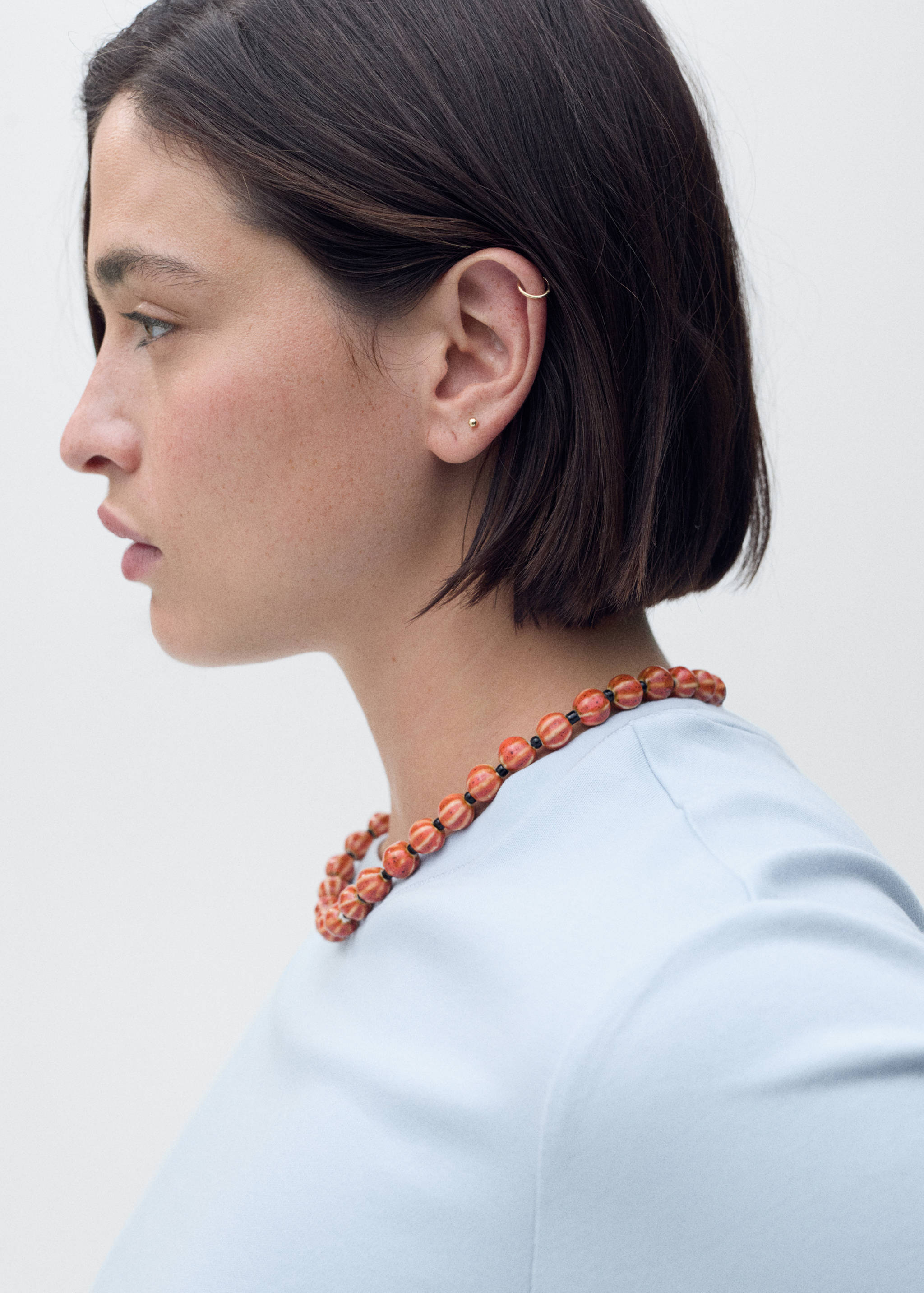 T-shirt coton manches courtes - Détail de l'article 4