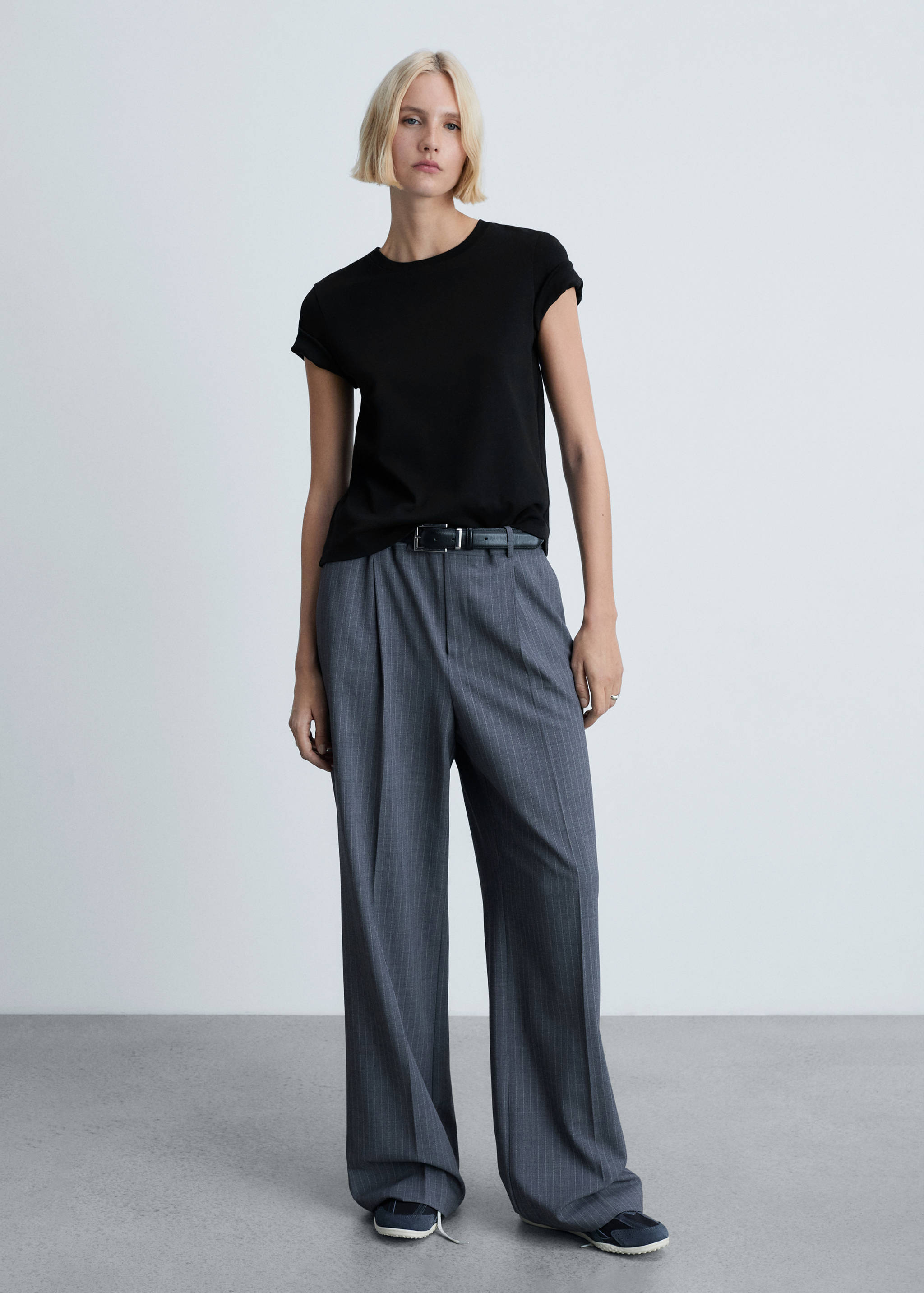 T-shirt coton manches courtes - Plan général