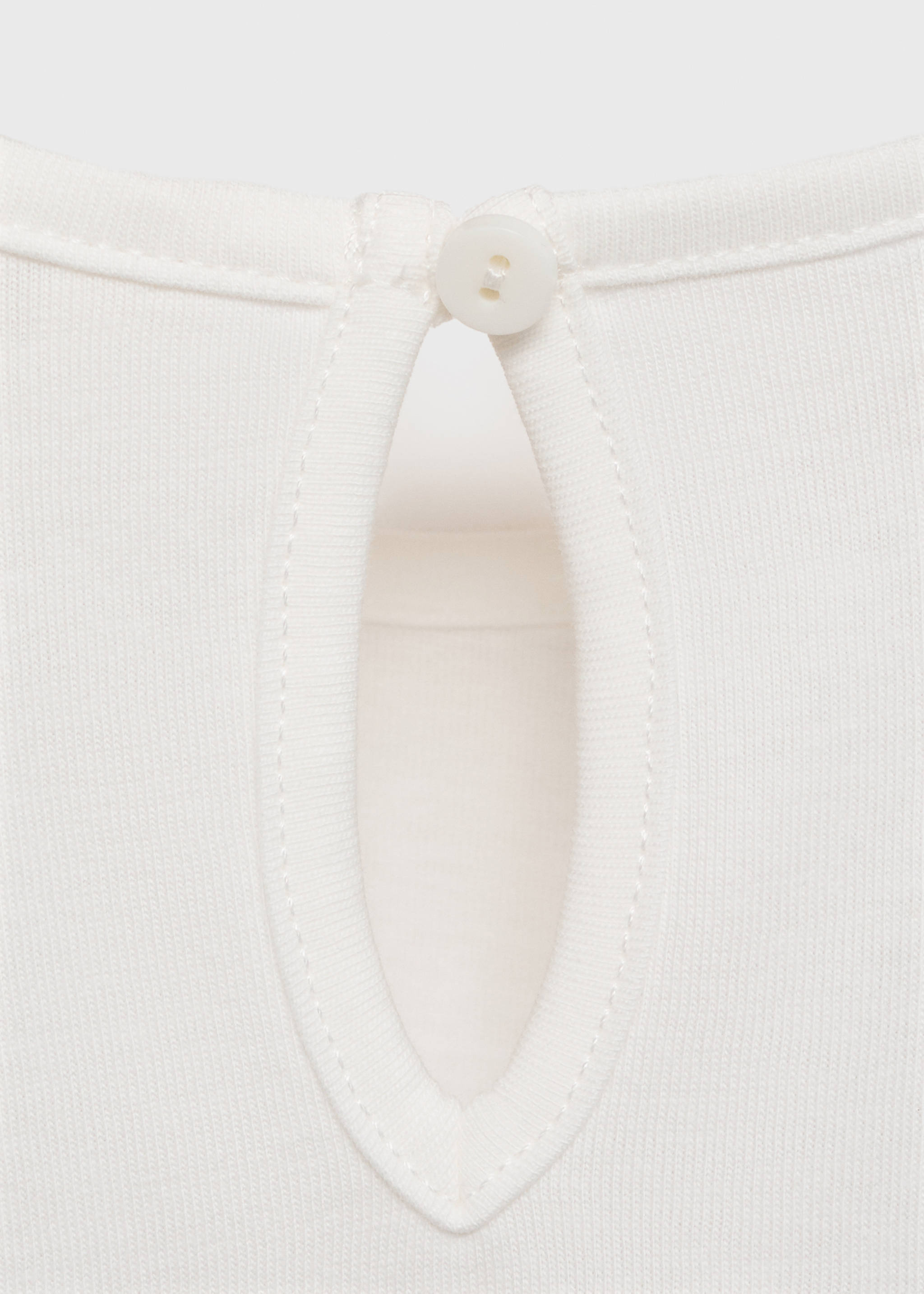 Long -sleeved t-shirt with ruffles - Details of the article 0