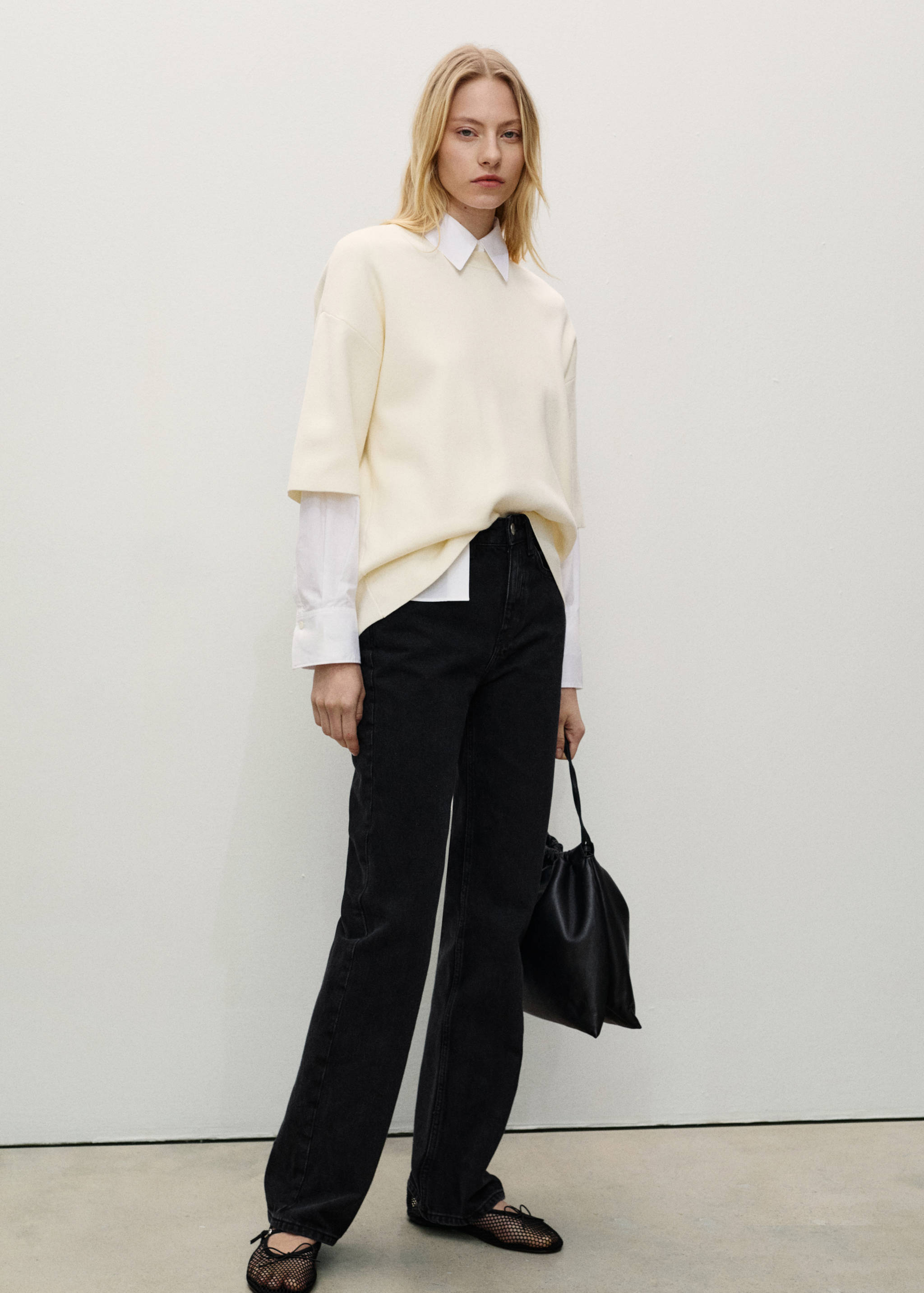 Matilda medium-rise straight-fit jeans - General plane