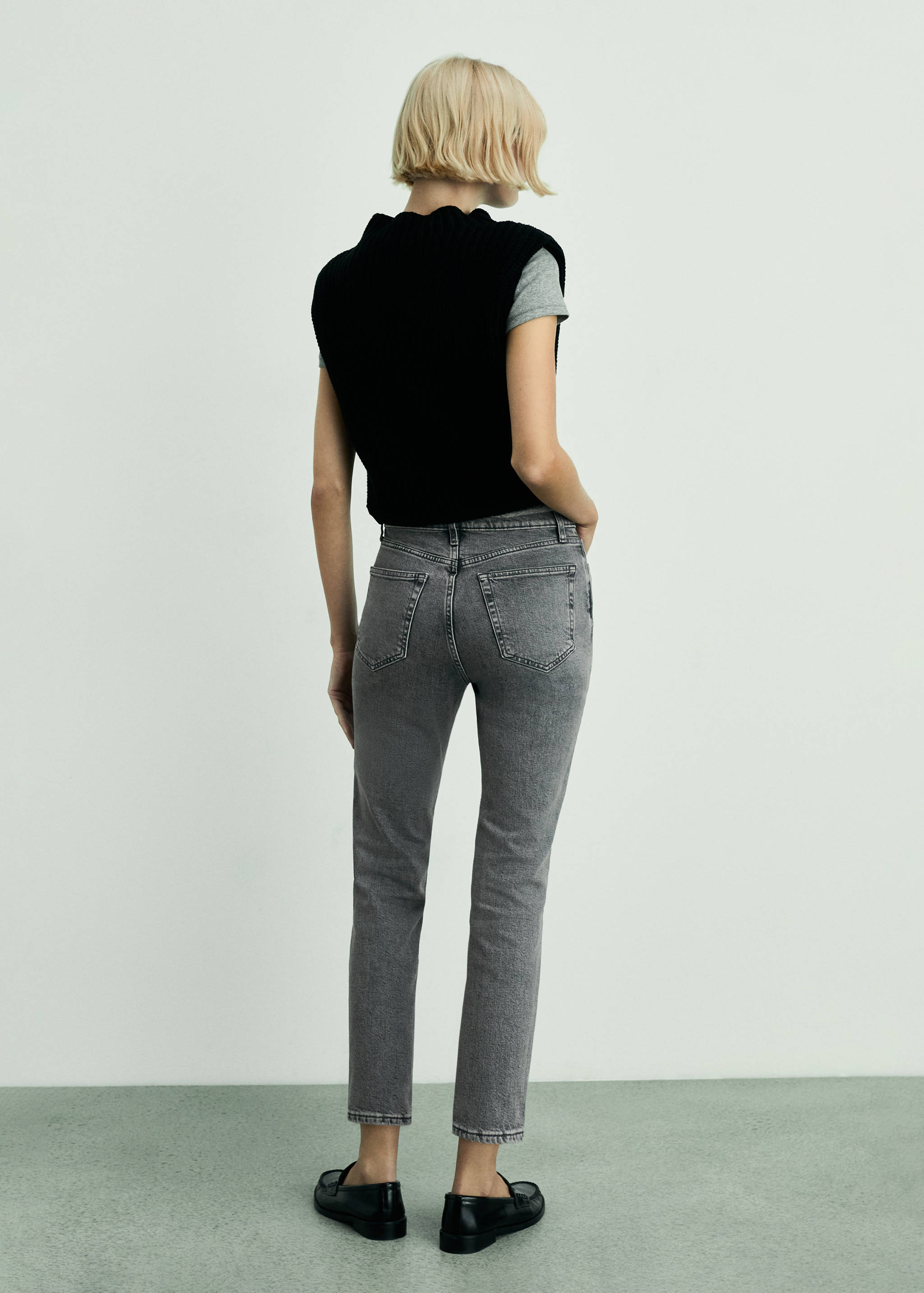 Claudia slim-fit cropped jeans - Reverse of the article