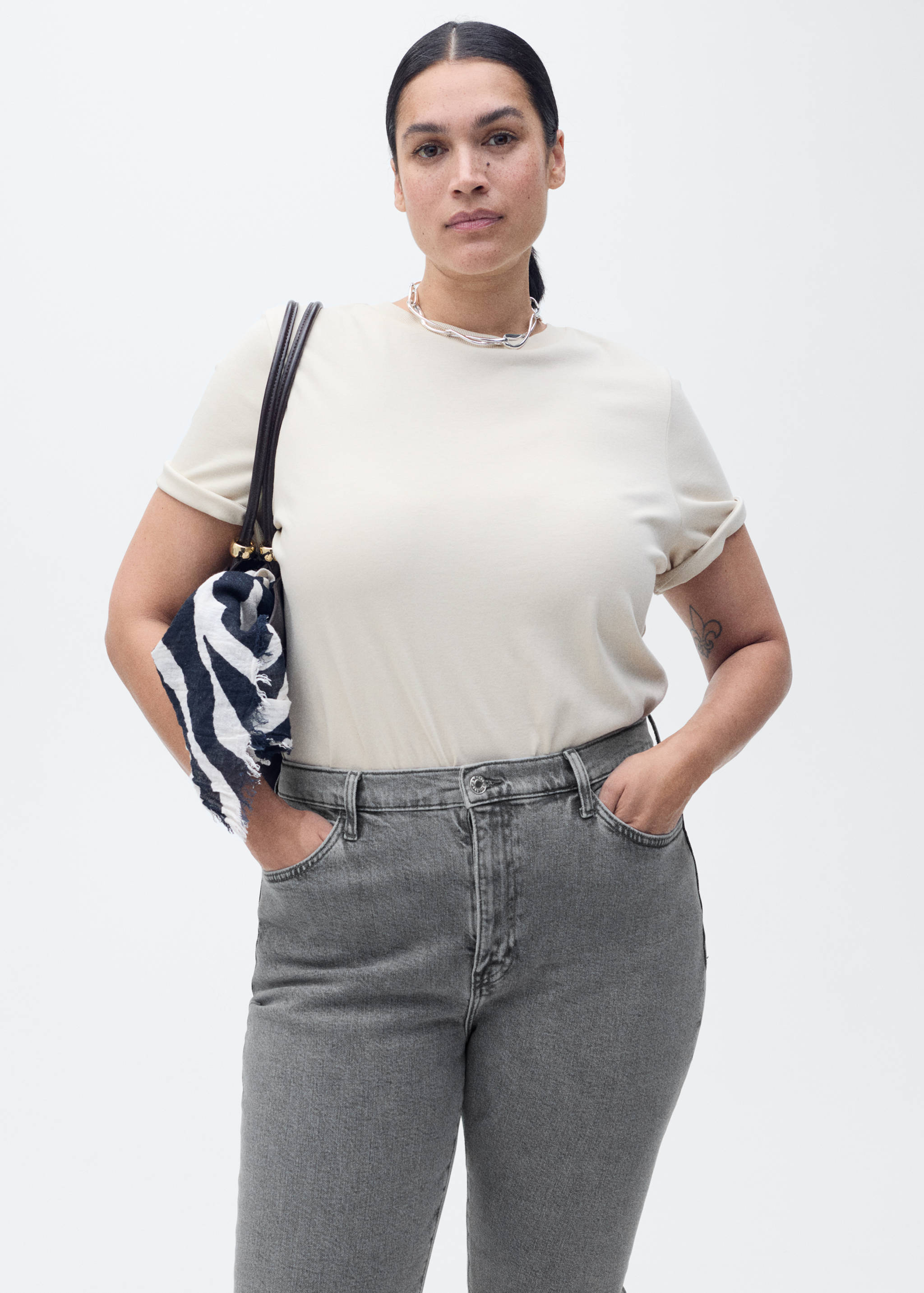 Claudia slim-fit cropped jeans - Details of the article 5