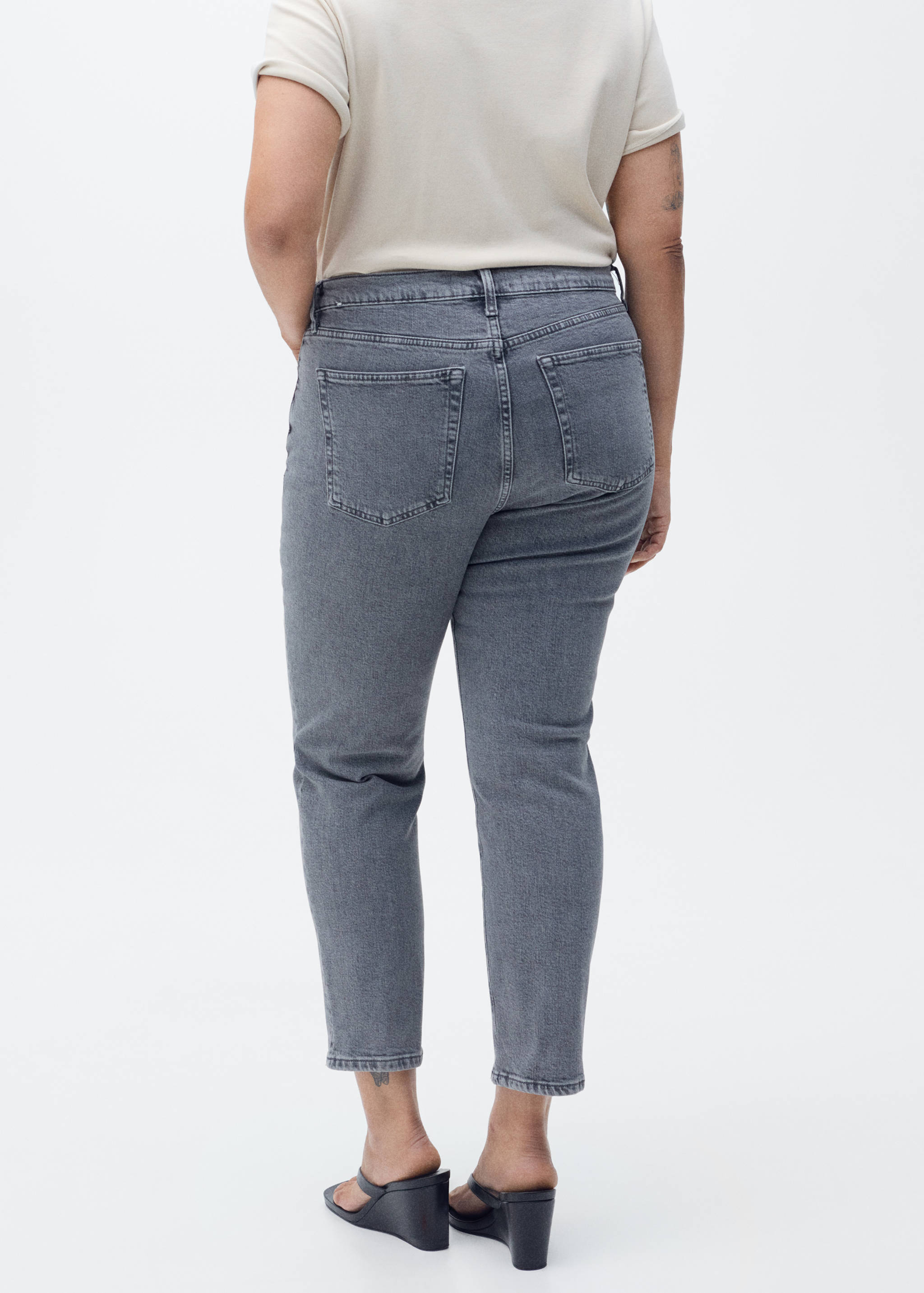 Claudia slim-fit cropped jeans - Details of the article 4