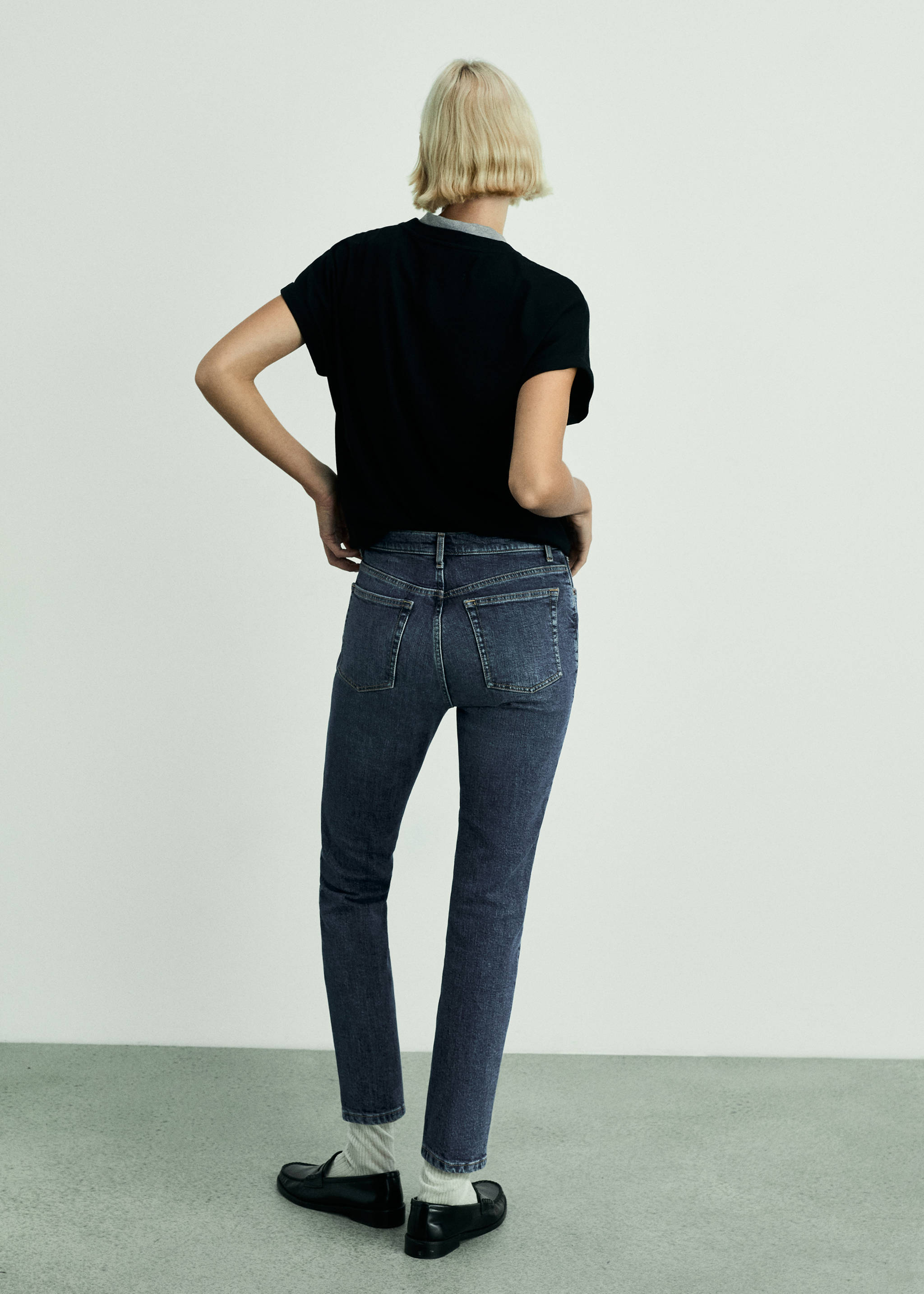 Claudia slim-fit cropped jeans - Reverse of the article