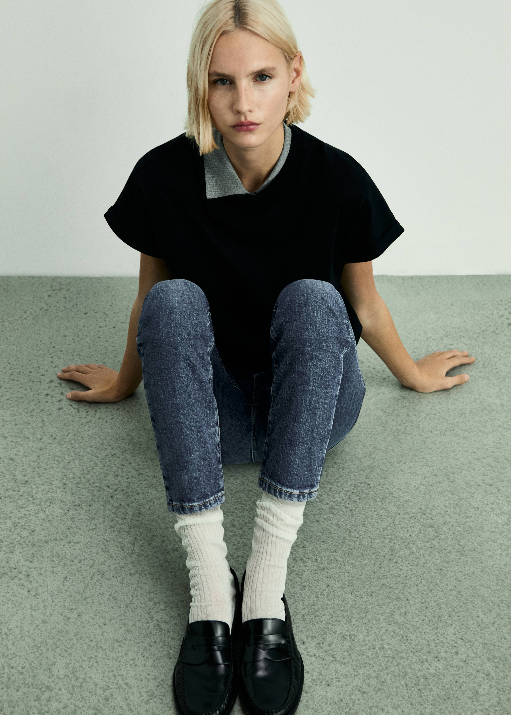 Claudia slim-fit cropped jeans - Details of the article 2