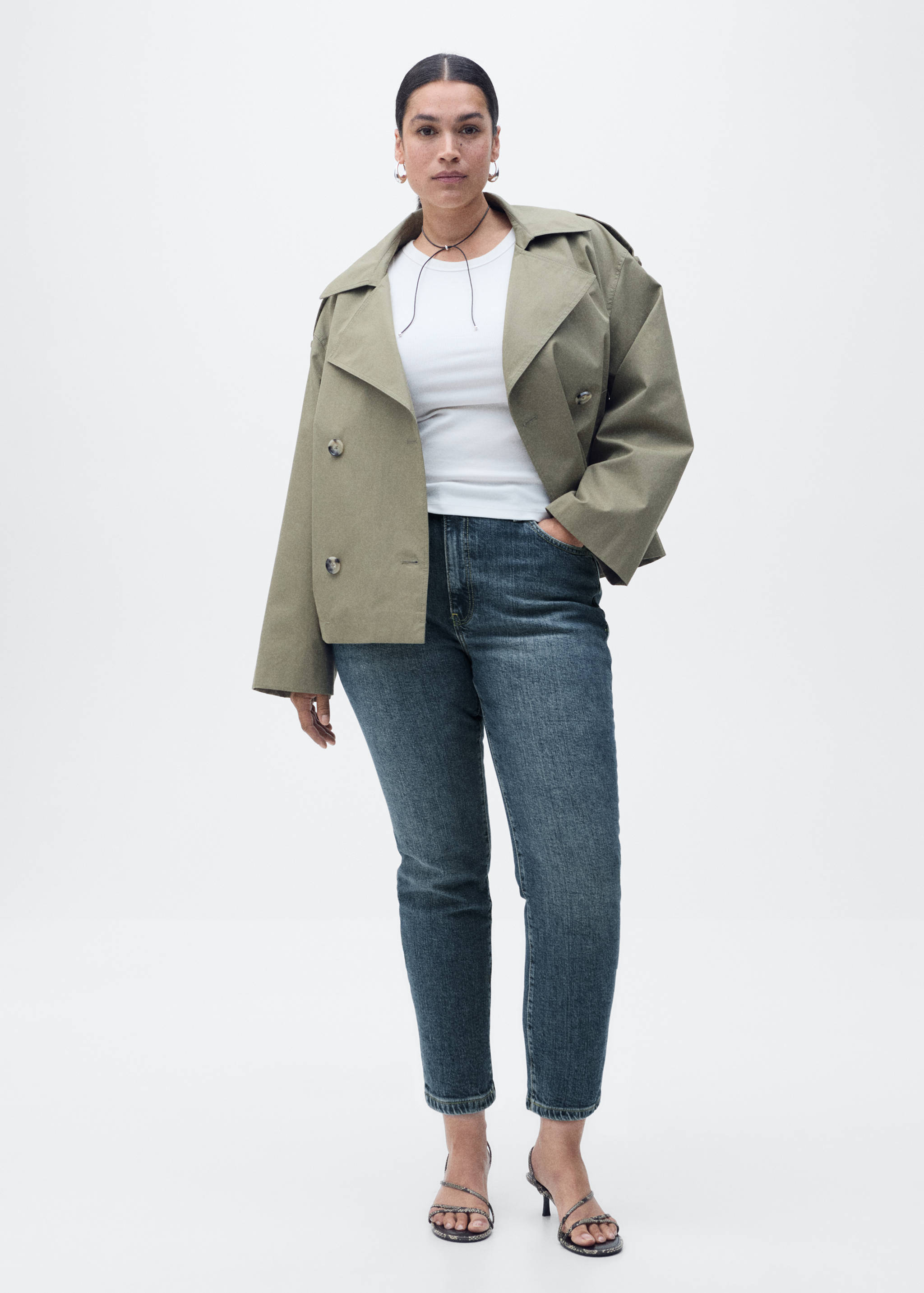 Claudia slim-fit cropped jeans - Details of the article 3