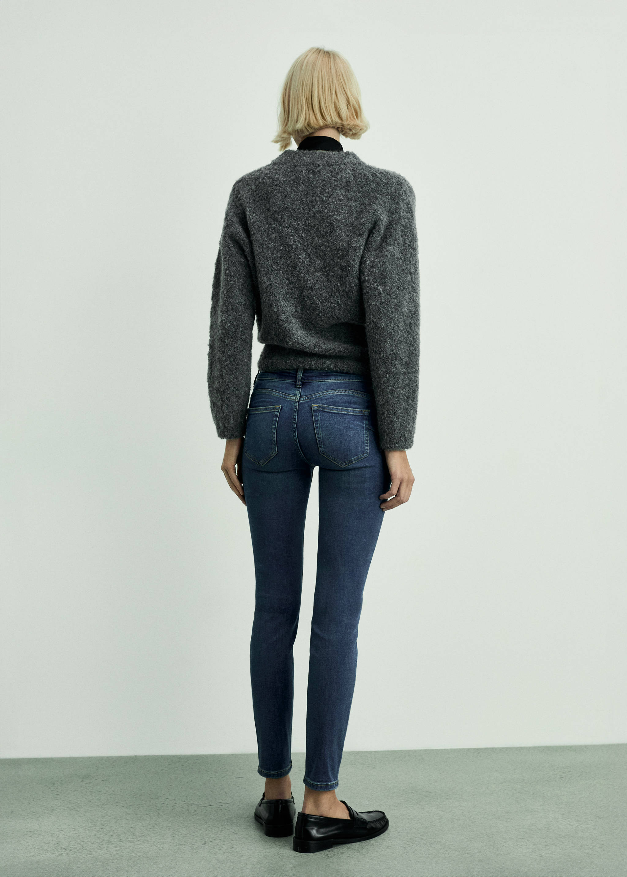 Jean Pushup skinny taille basse - Verso de l’article