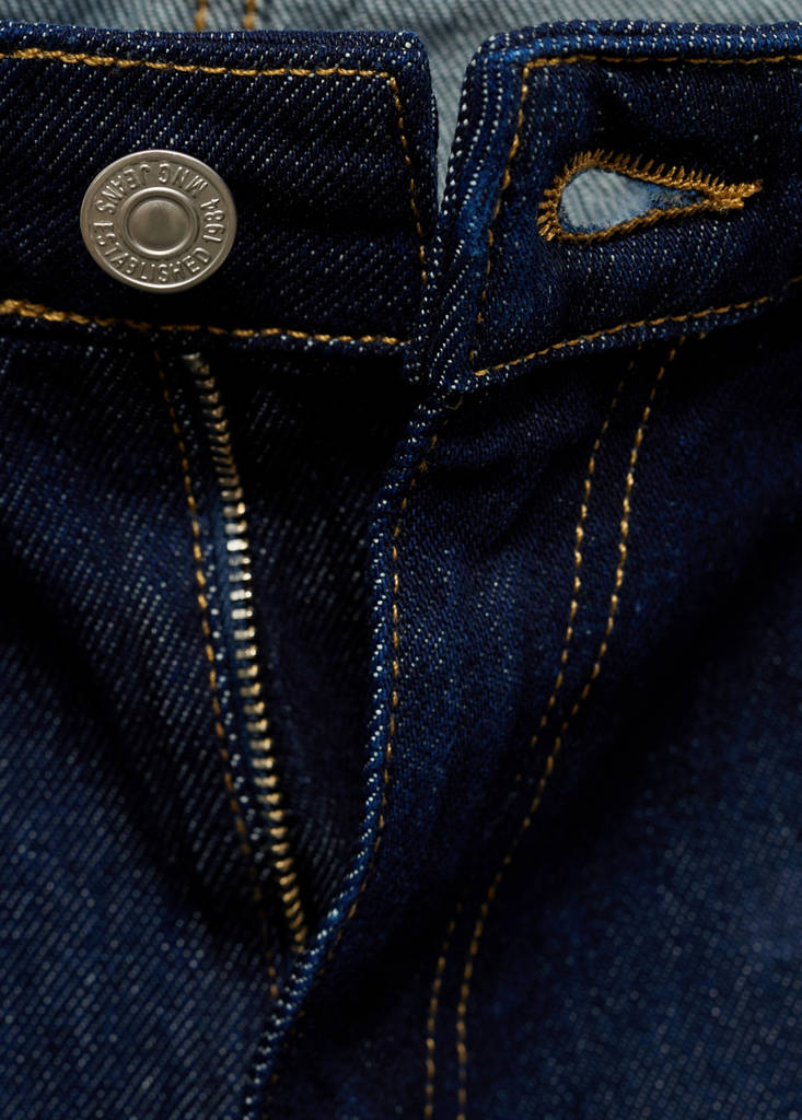 Matilda medium-rise straight-fit jeans — Open Blue