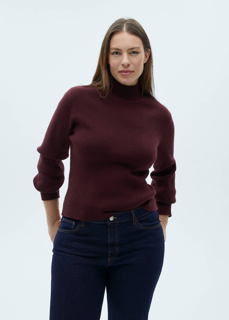 Matilda medium-rise straight-fit jeans — Open Blue
