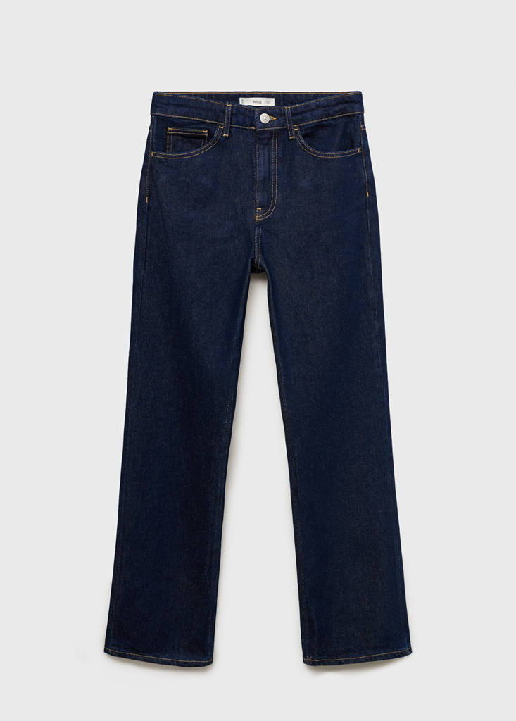 Matilda medium-rise straight-fit jeans — Open Blue