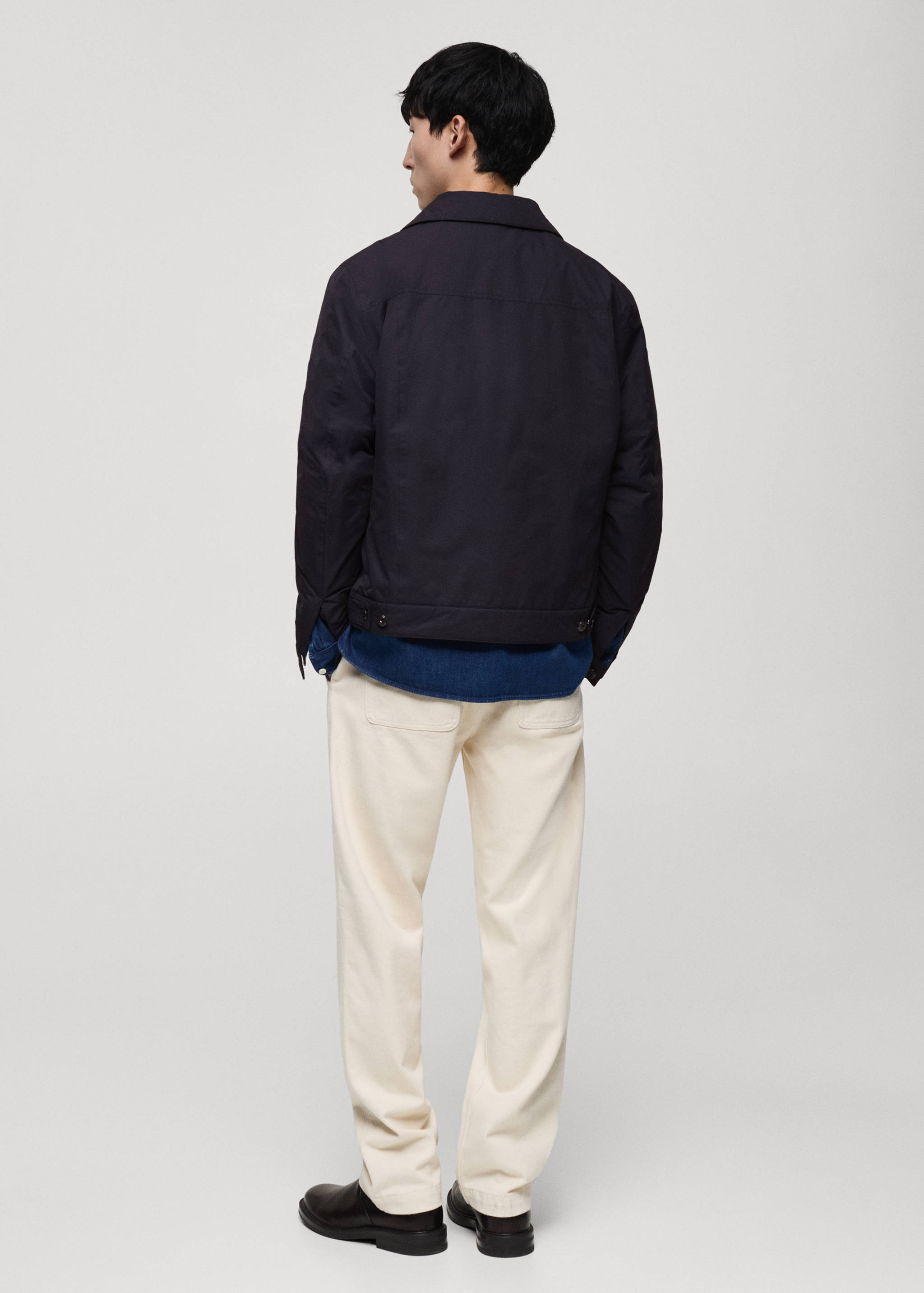 Casaco acolchoado repelente de água - Verso do artigo