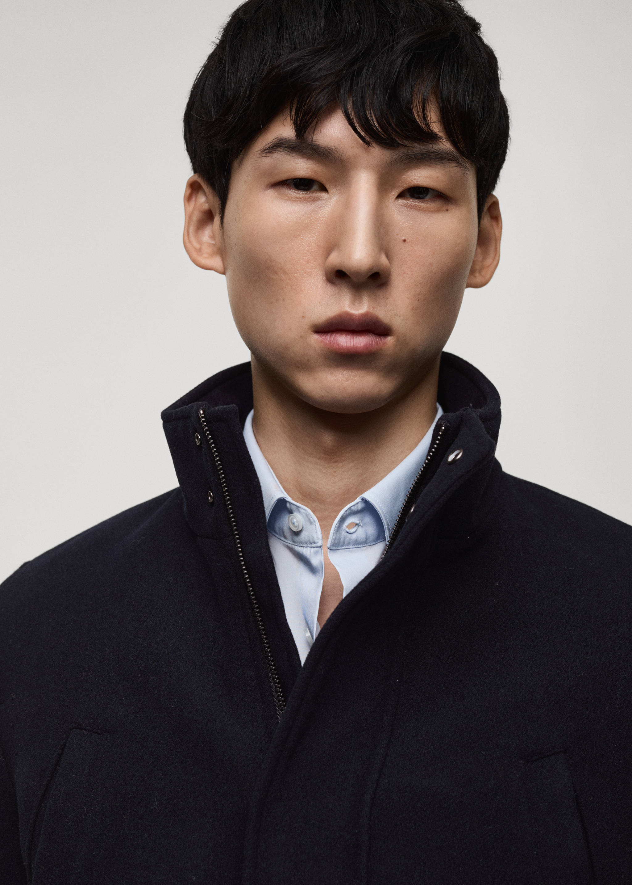 Quilted wool inner coat - Details of the article 1