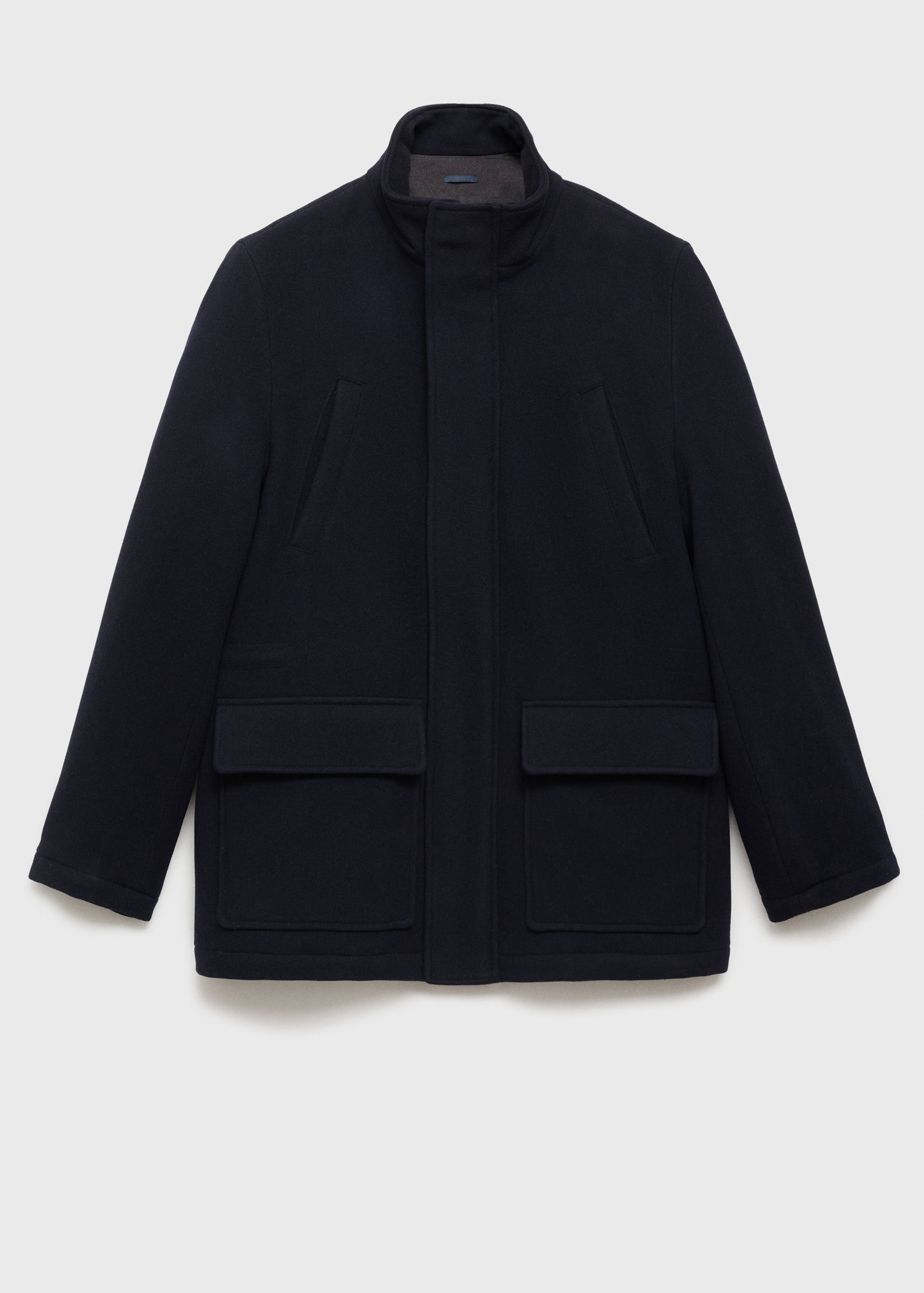 Quilted wool inner coat - Article without model