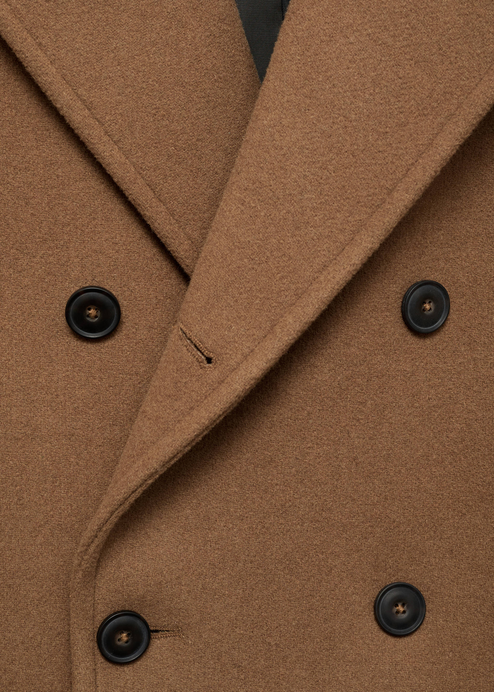 Manteau croisé laine - Détail de l'article 8