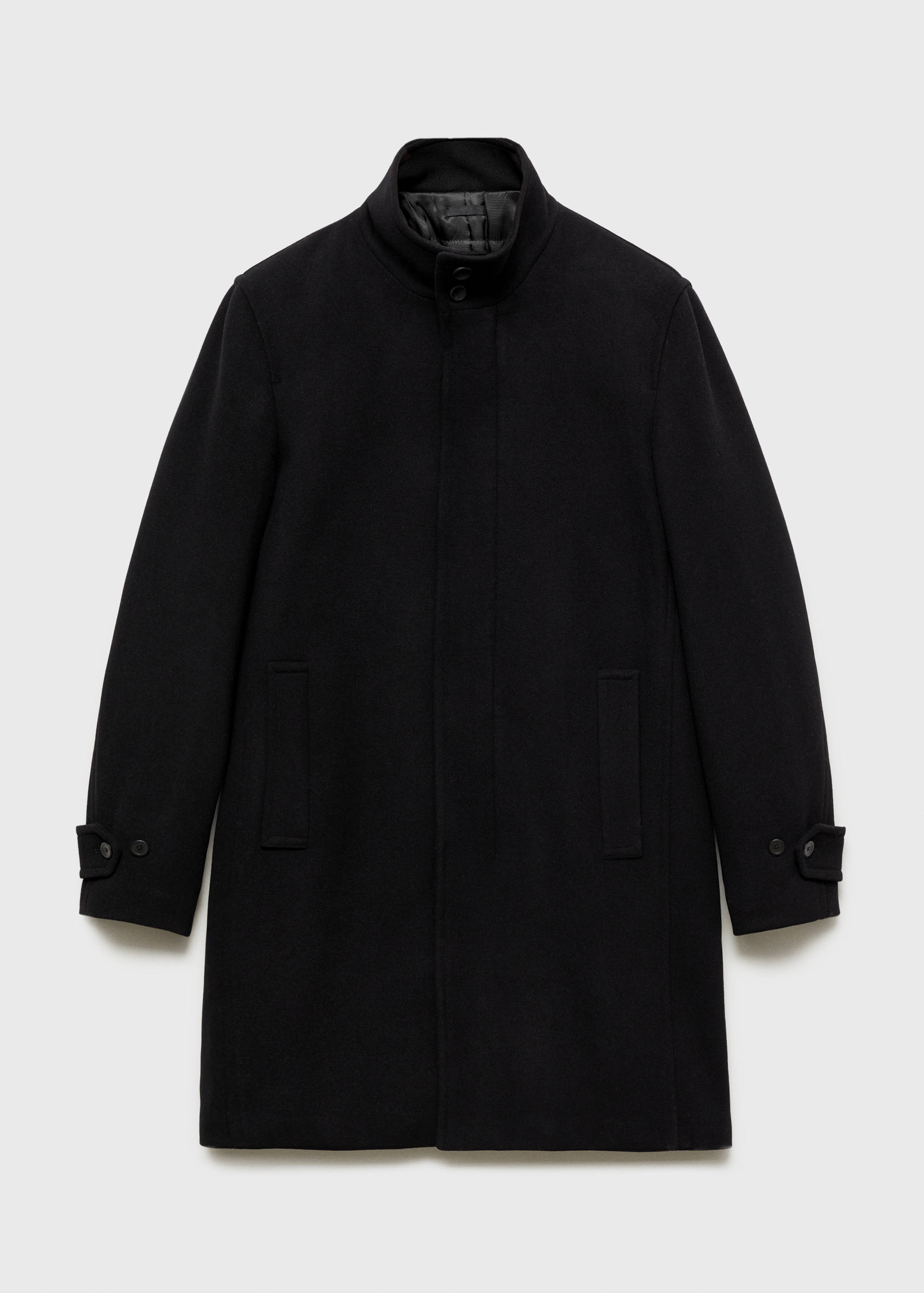Manteau laine intérieur matelassé - Article sans modèle