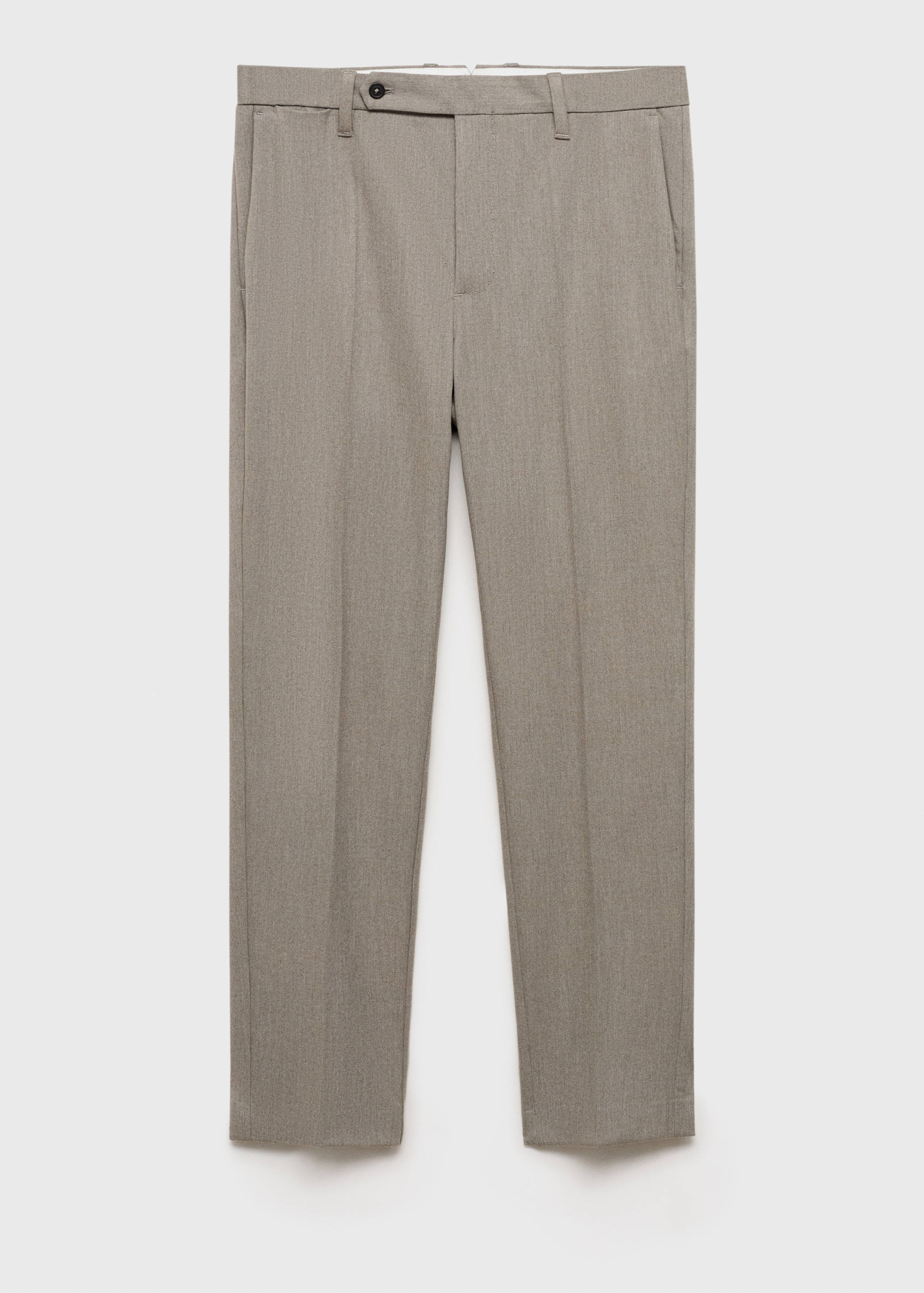 Slim-fit flannel pants - Article without model