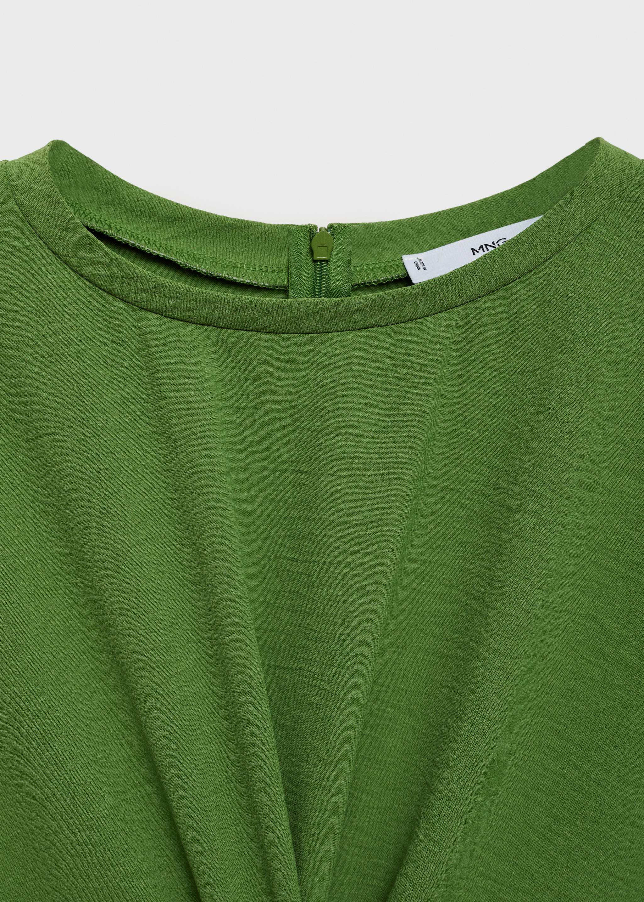 Midi-dress with knot detail - Details of the article 0