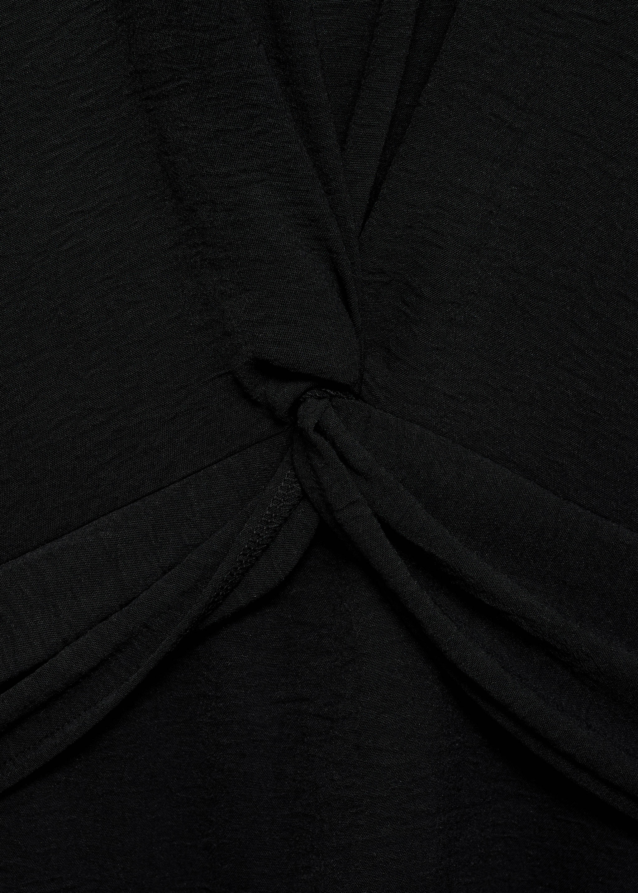 Midi-dress with knot detail - Details of the article 8