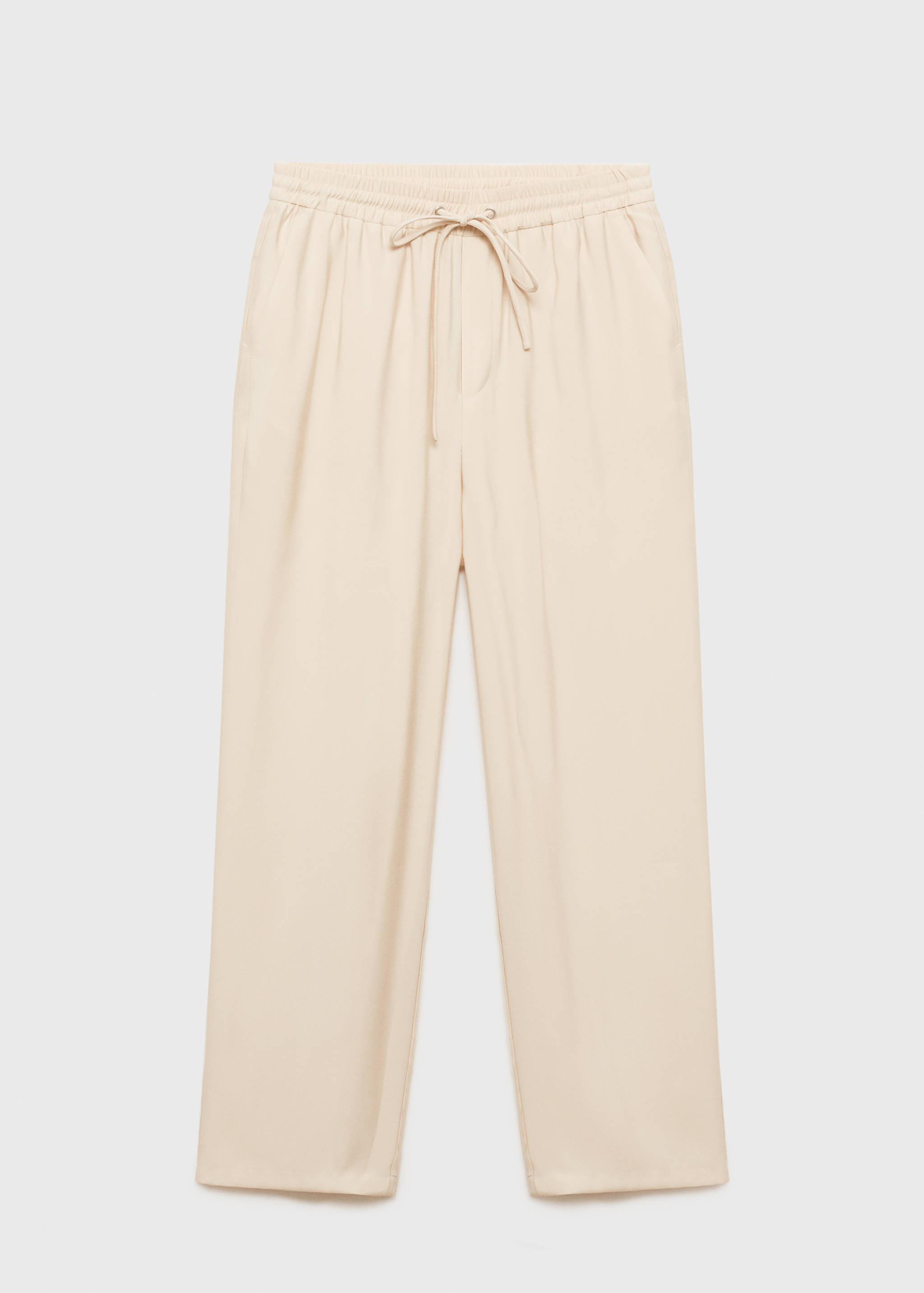 直纹裁长裤 - null