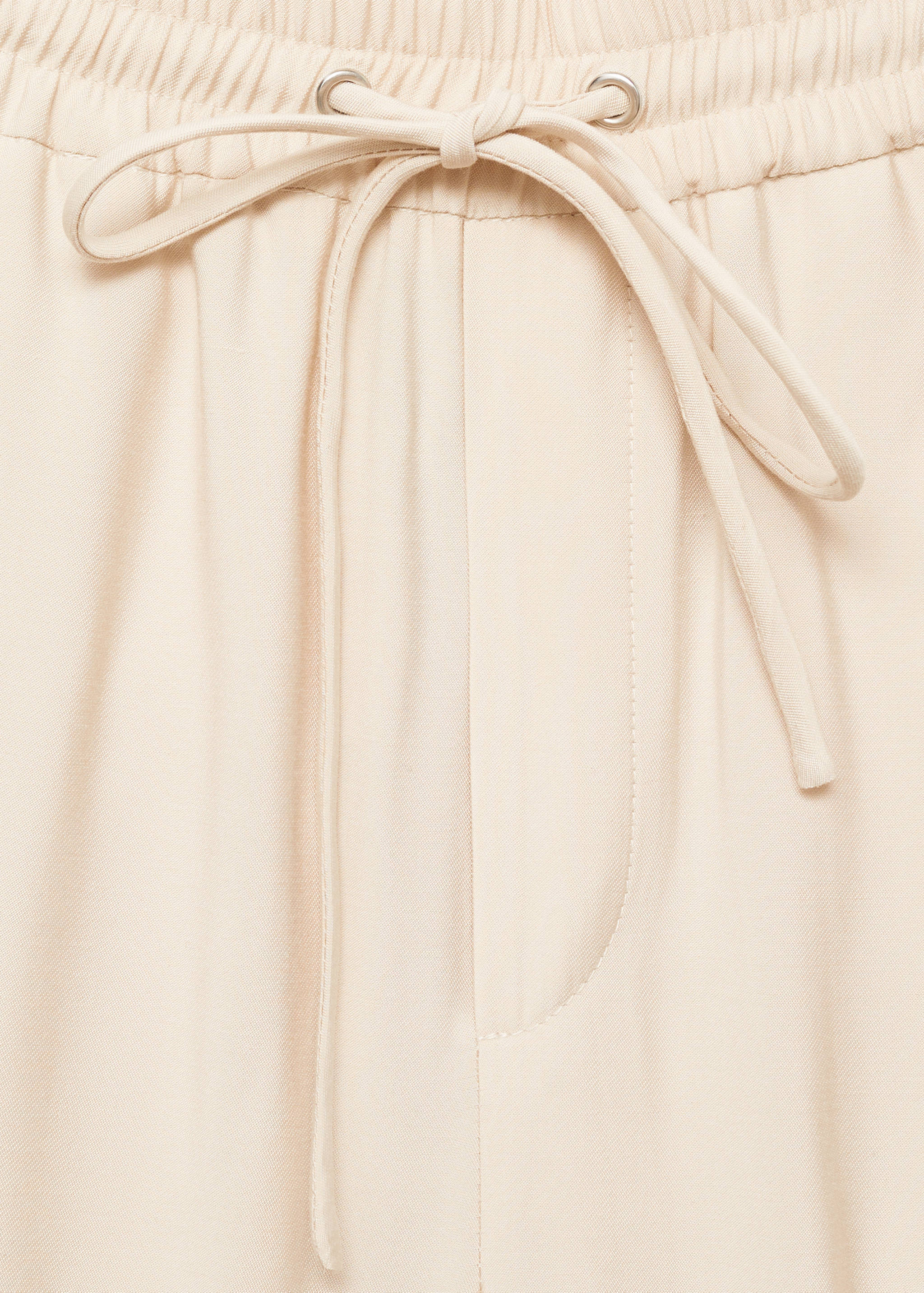 直纹裁长裤 - null