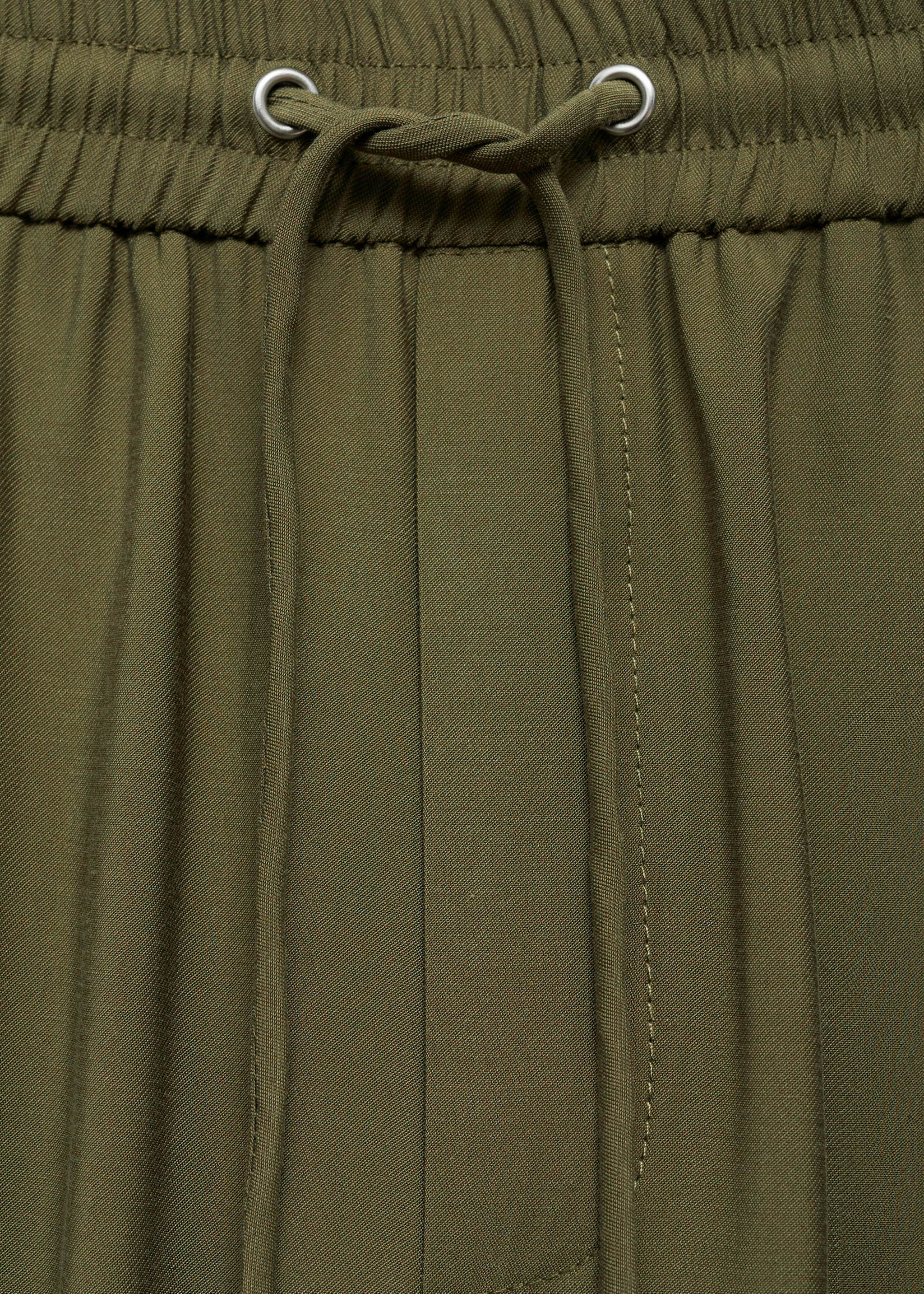 直纹裁长裤 - null