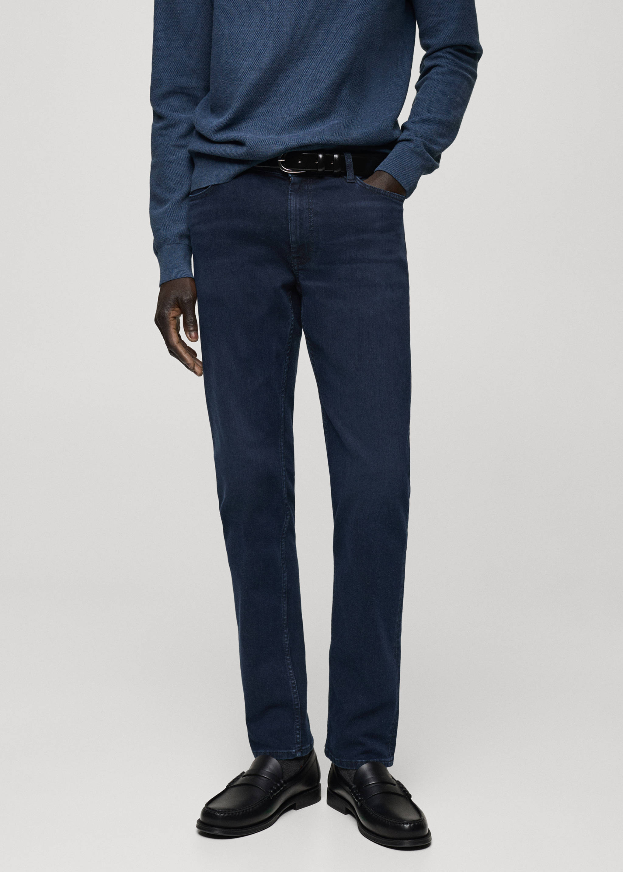 Texans Patrick slim fit Ultra Soft Touch - Pla mig