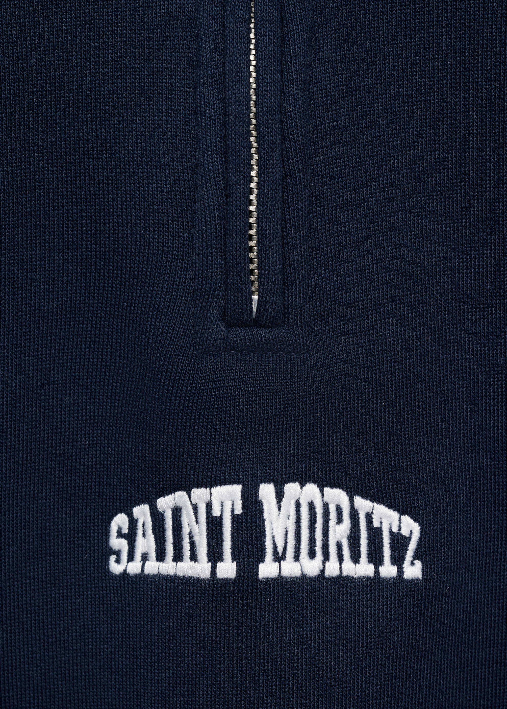 Message zip hood sweatshirt - Details of the article 0