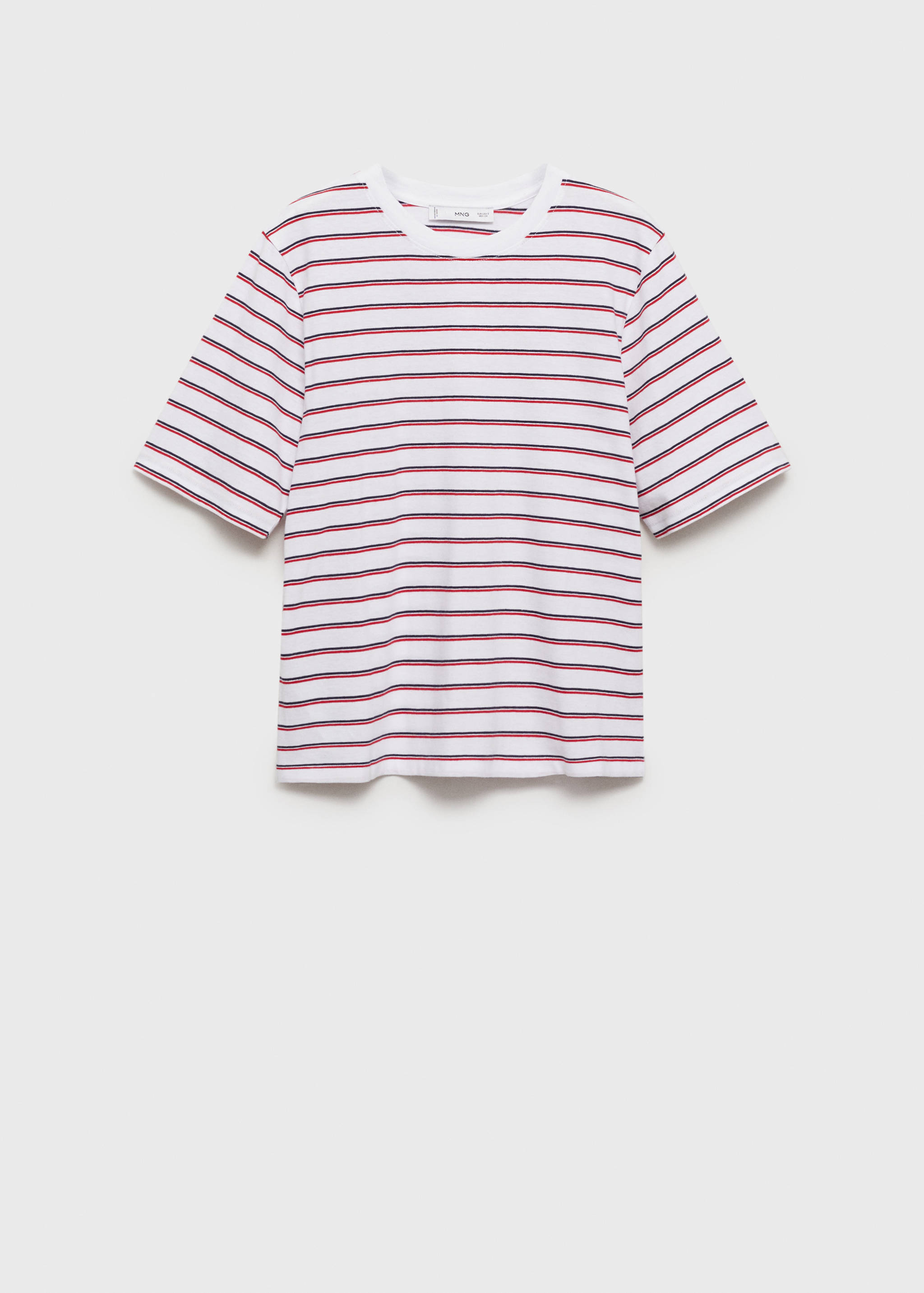 T-shirt coton à rayures - Article sans modèle