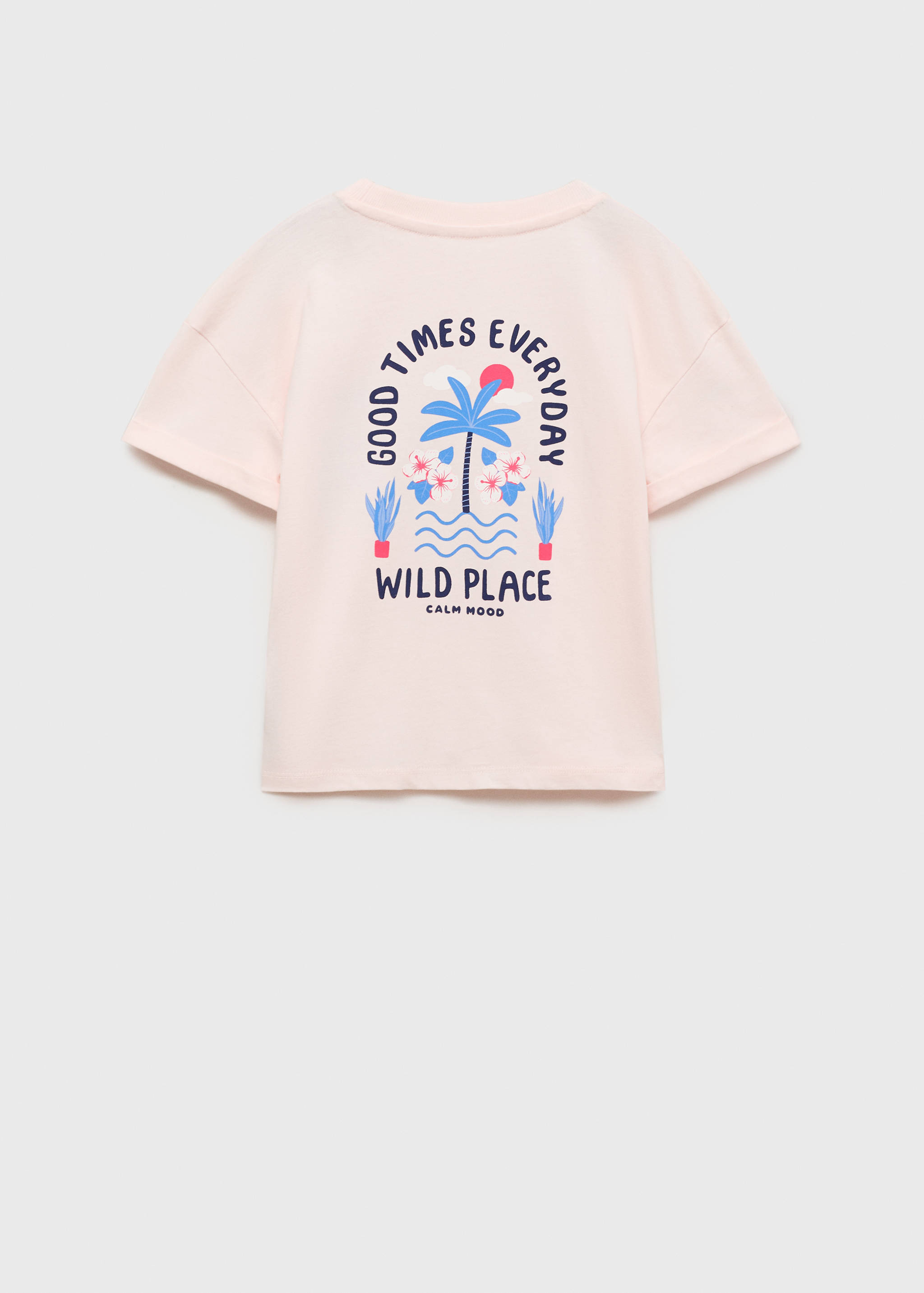 T-shirt coton imprimé - Verso de l’article