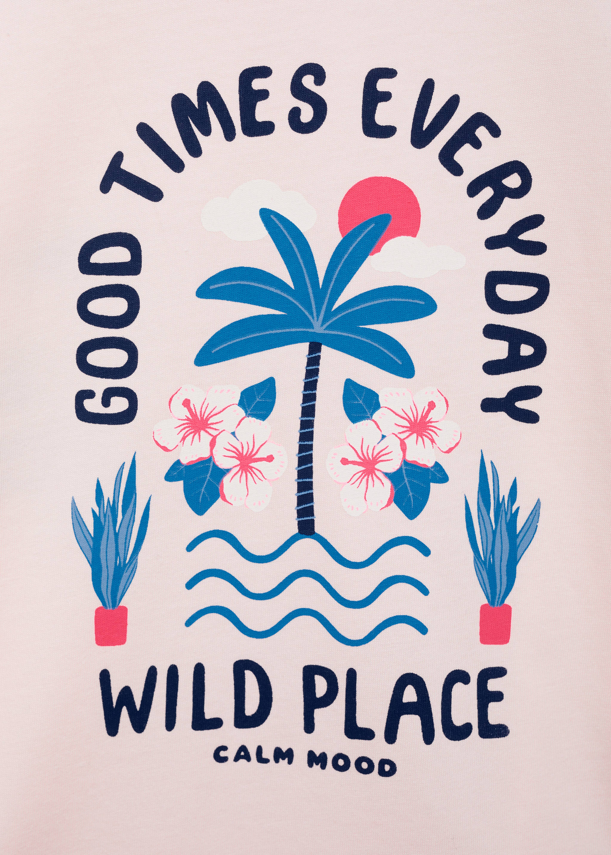 T-shirt coton imprimé - Détail de l'article 0