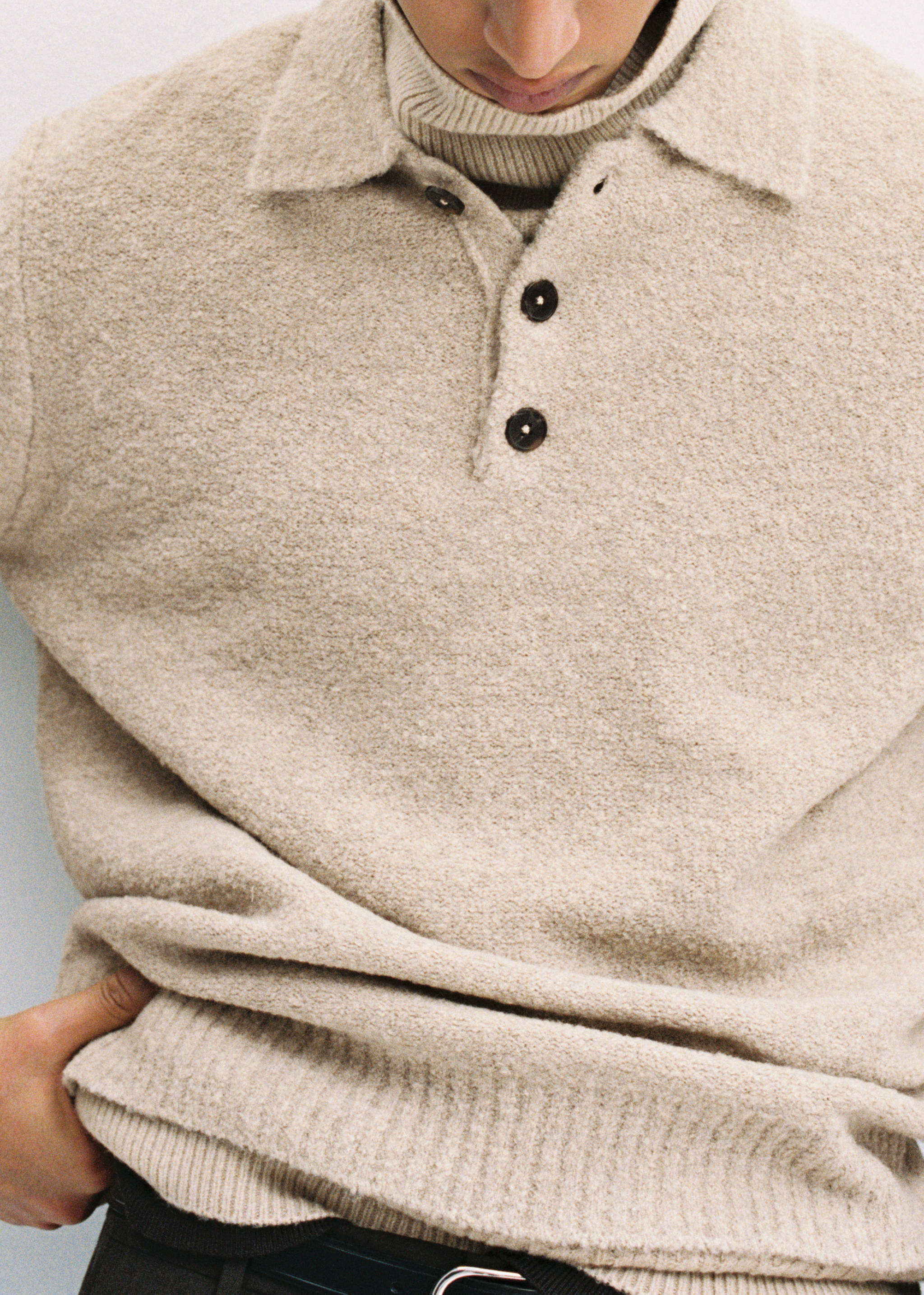 Polo punto mini bouclé - Detalle del artículo 5