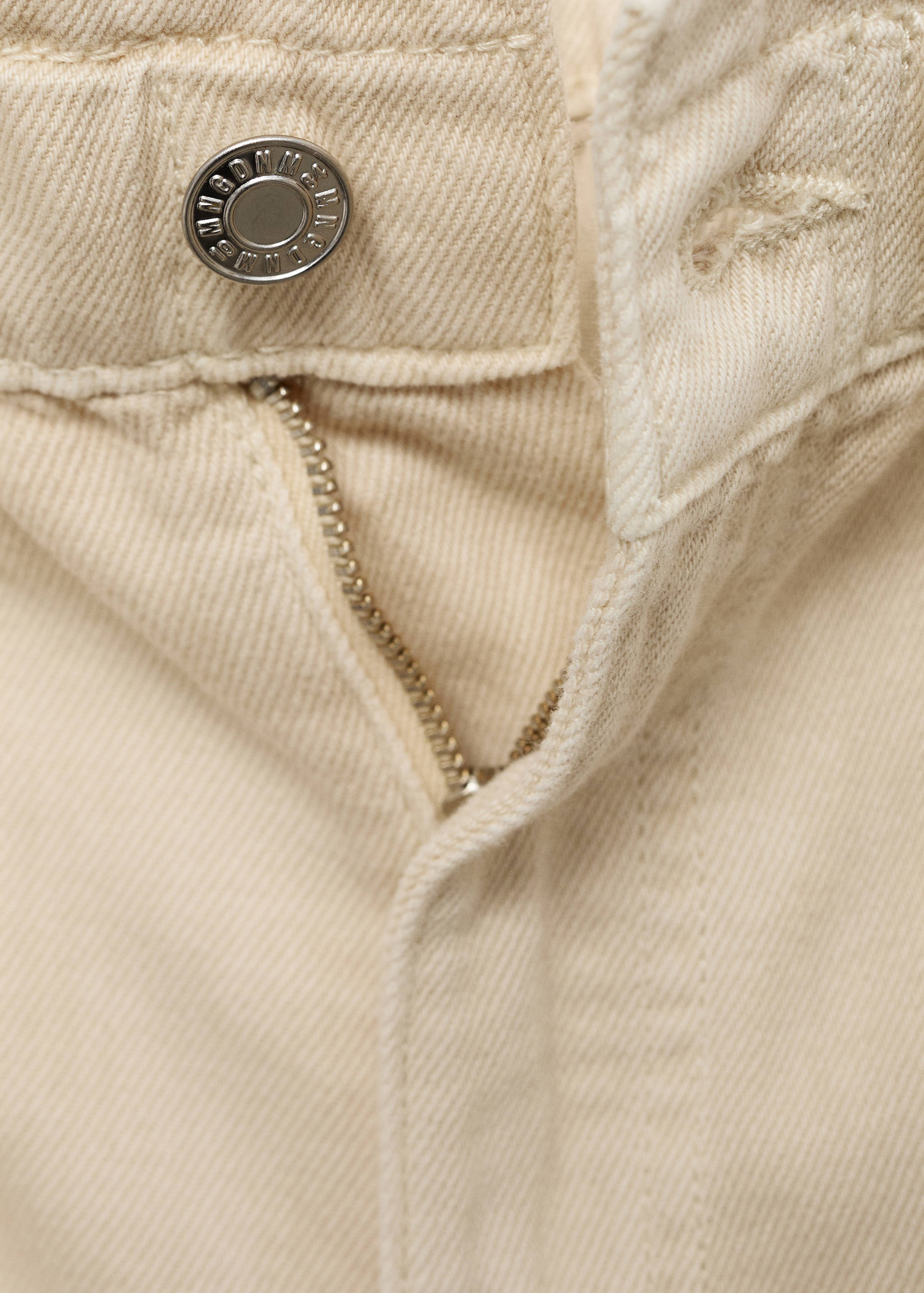 Shorts denim tir alt butxaques - Detall de l'article 0