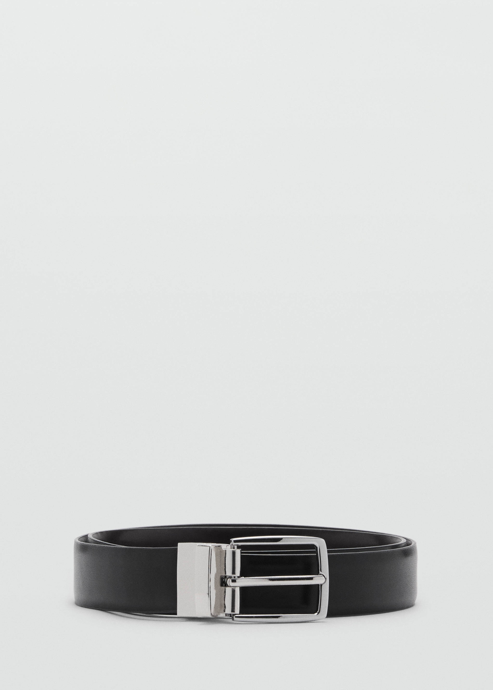 Reversible suit leather belt - Article without model