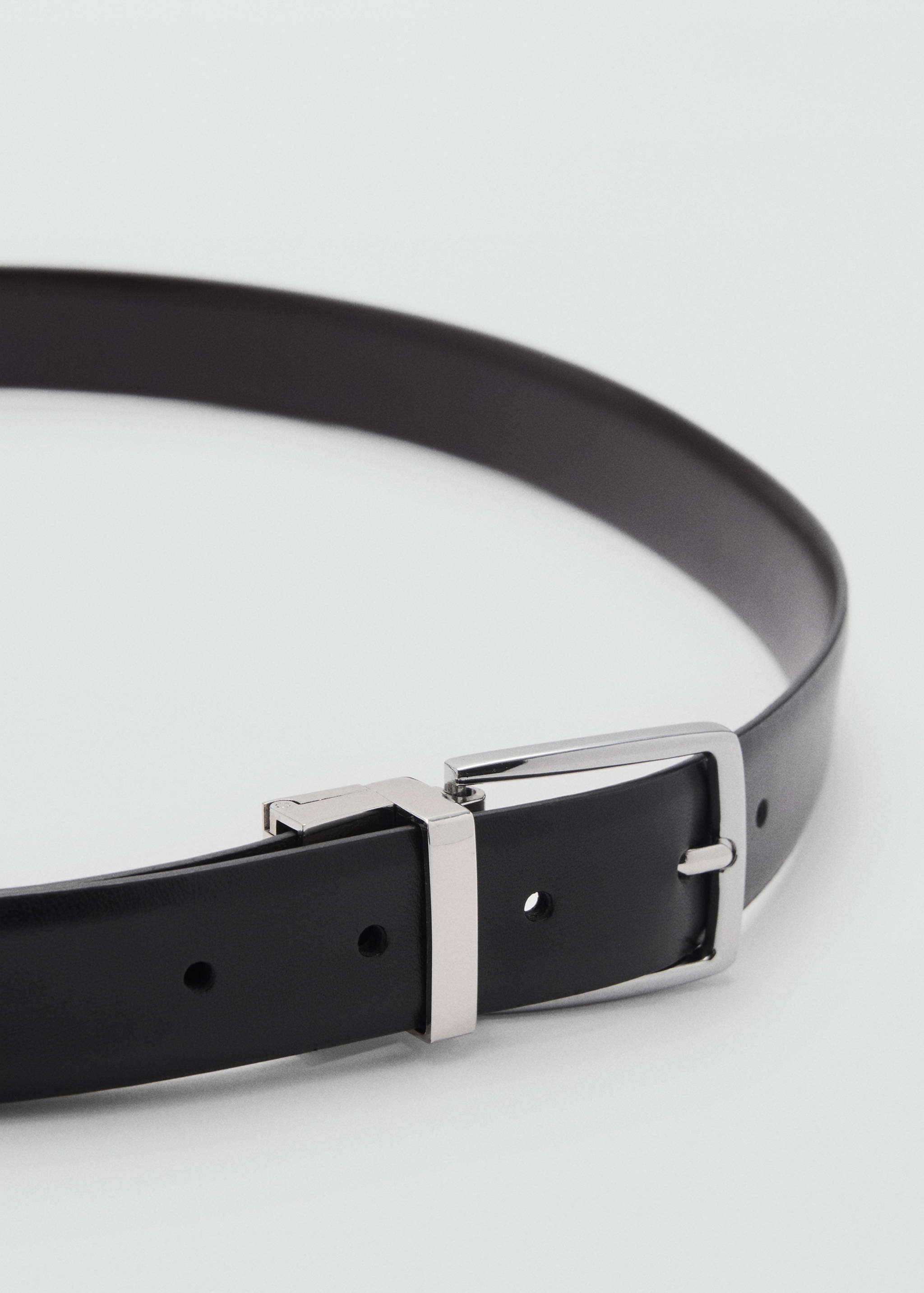 Reversible suit leather belt - Details of the article 1