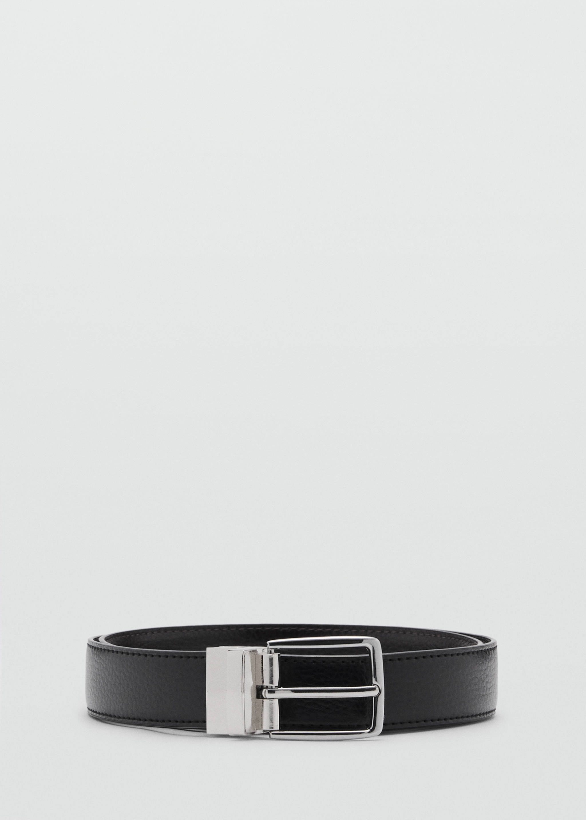 Ceinture réversible cuir grainé - Article sans modèle