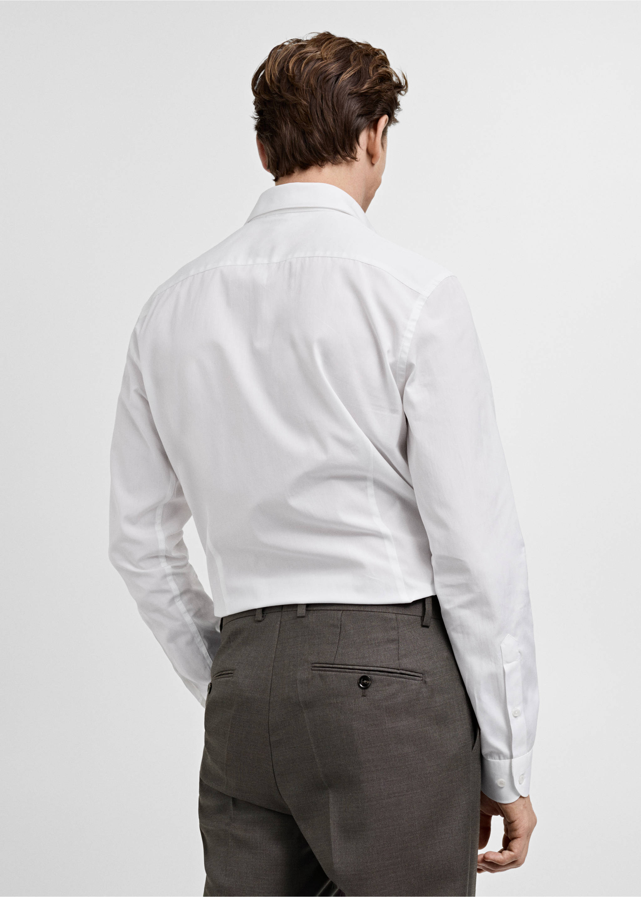 SHIRT ITALIA - Reverse of the article, White. Ref: 87020615-00.
