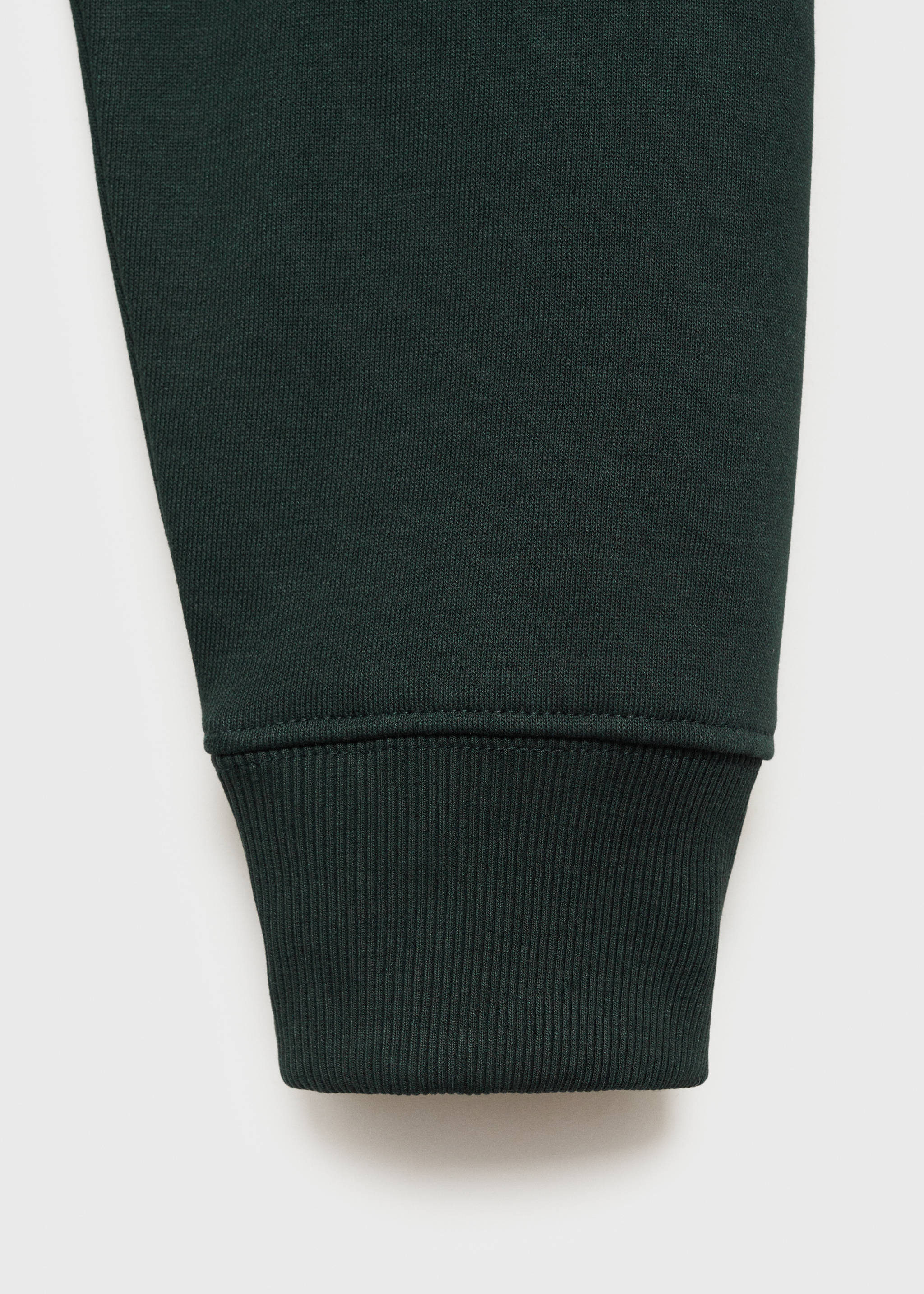 سترة رياضية بياقة بولو من الصوف الممشوط بقصة متوسطة - تفاصيل المنتج 0