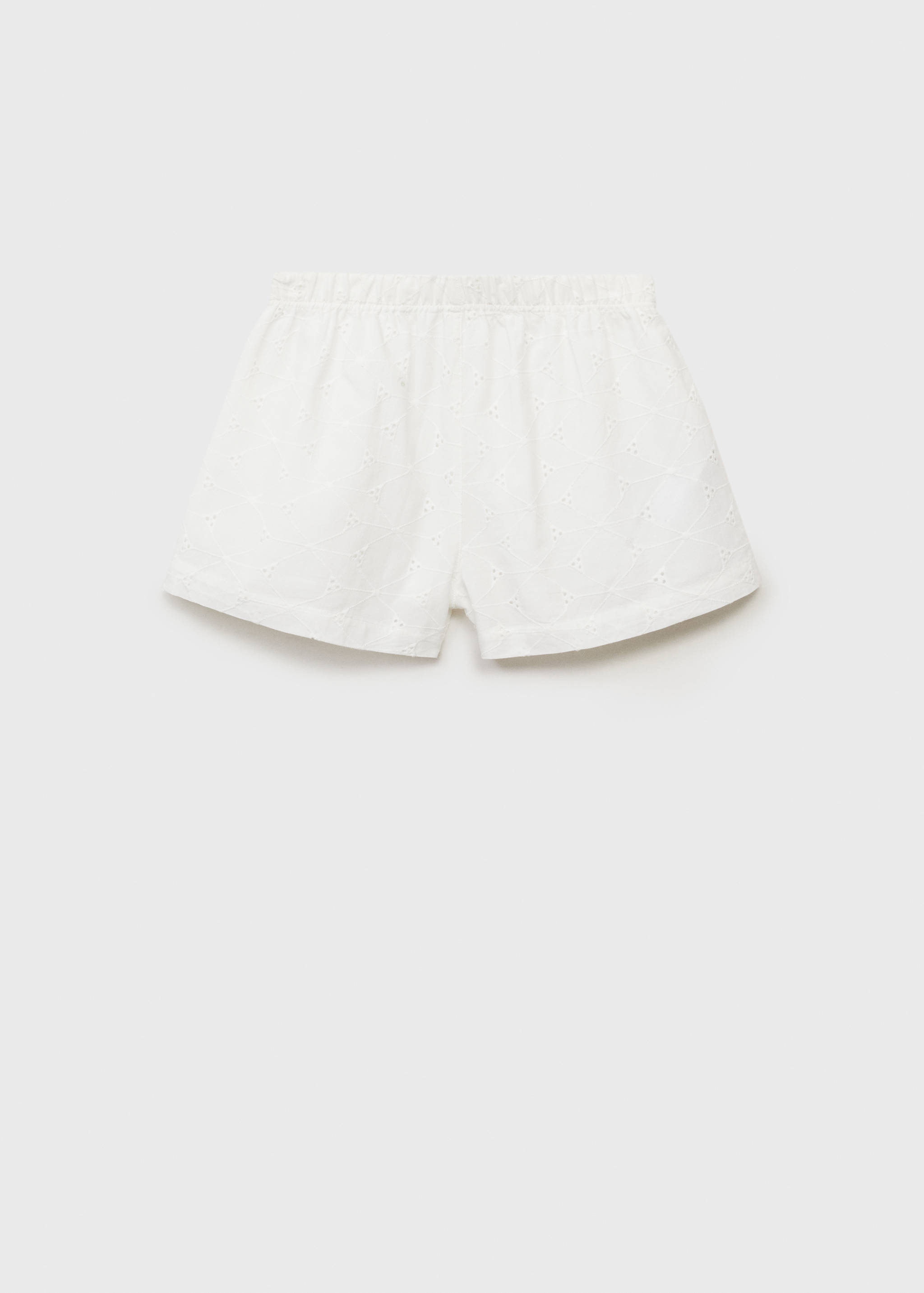 Elastic waist shorts - Reverse of the article