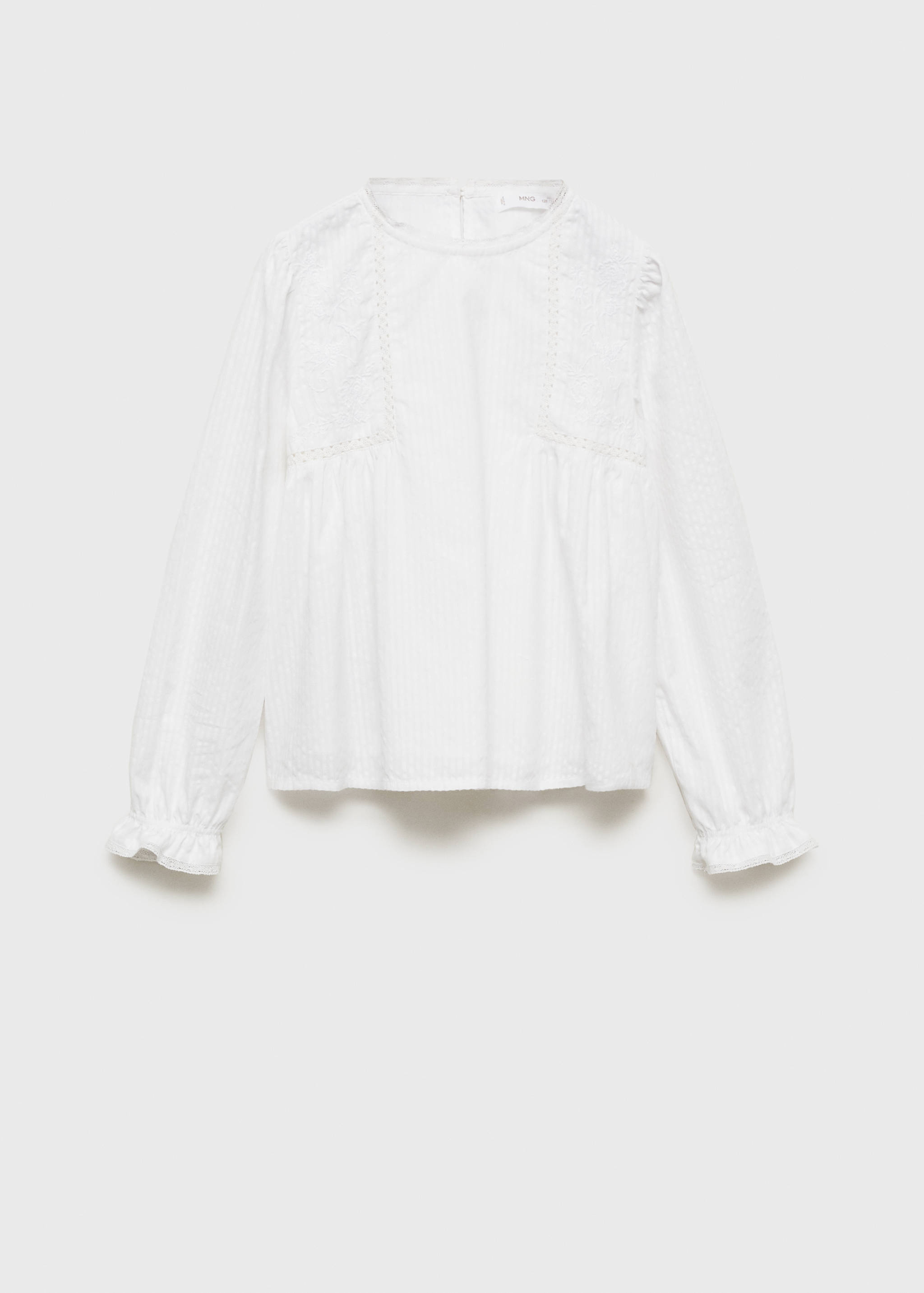 Blouse détails brodés - Article sans modèle