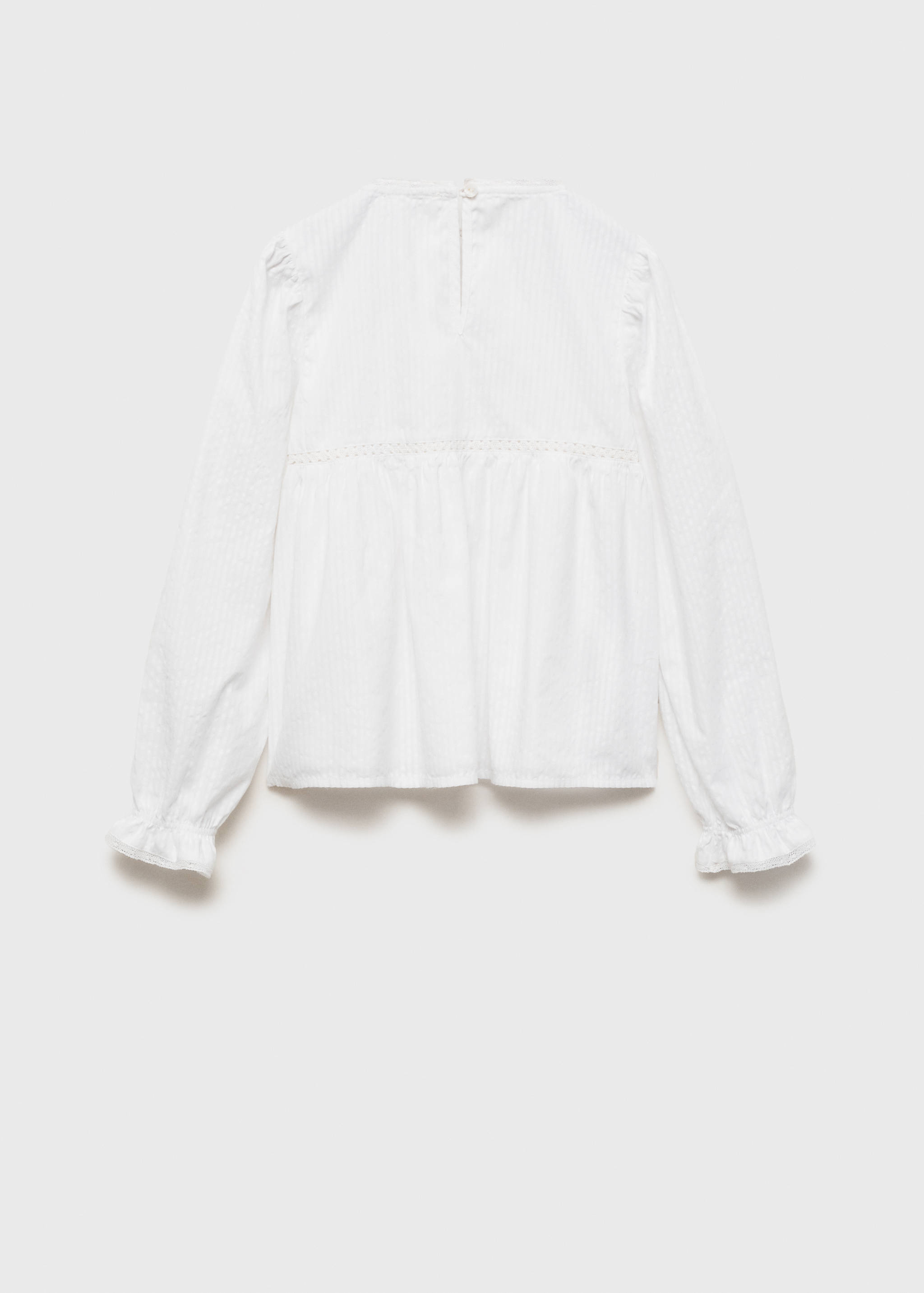 Blouse détails brodés - Verso de l’article