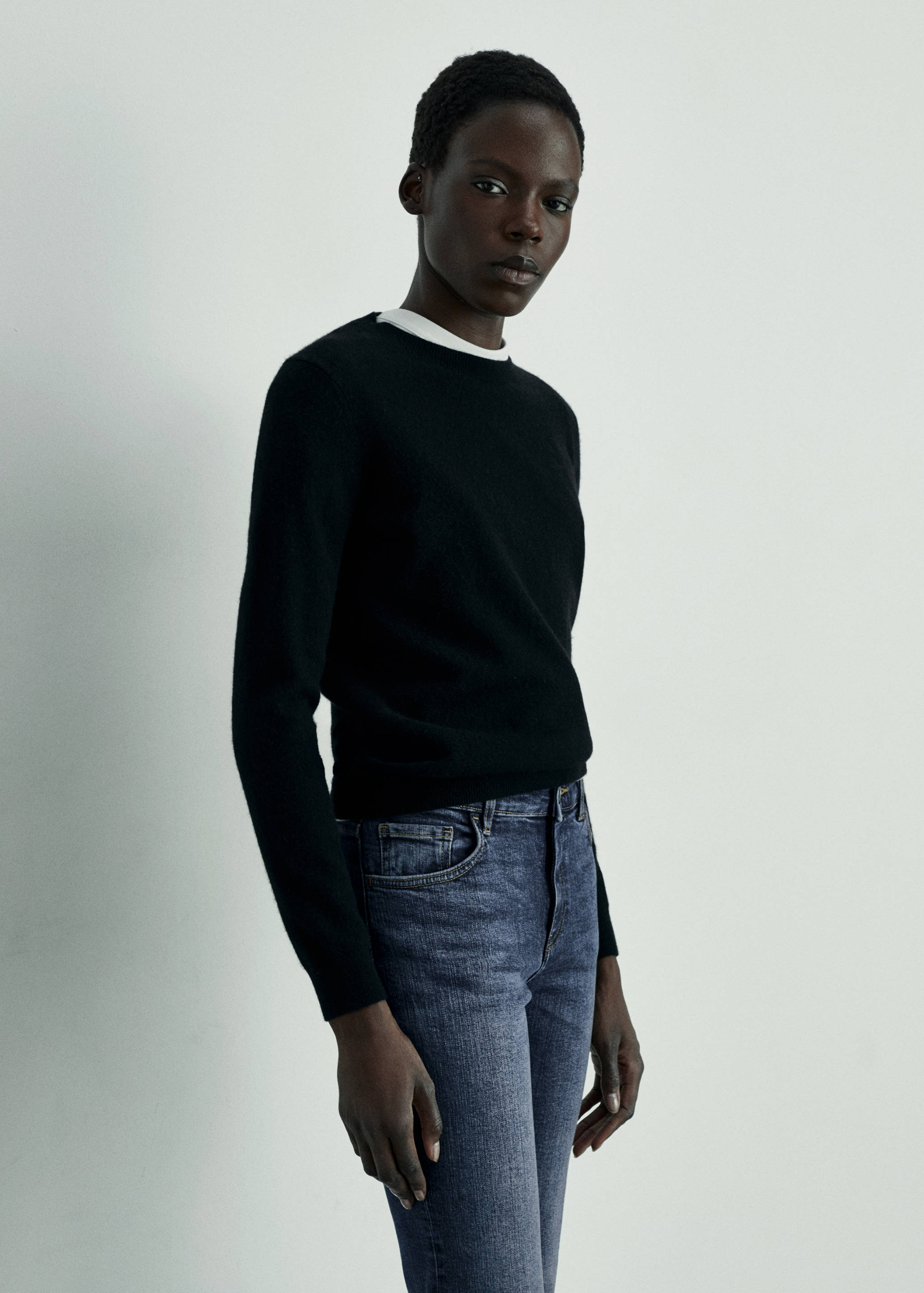 Jeans flare tiro bajo - Detalle del artículo 1