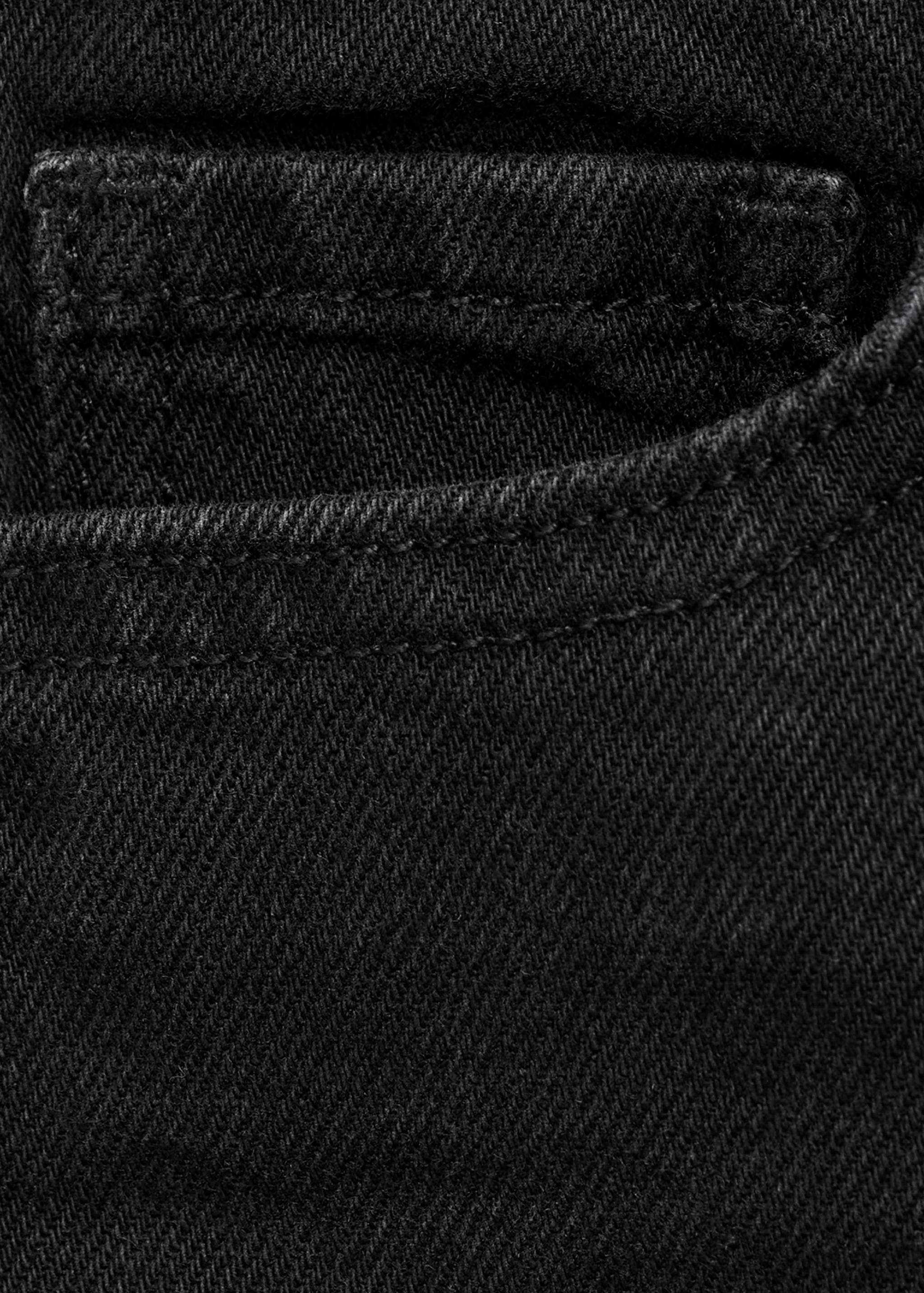 Straight jeans with turn-up - Details of the article 8