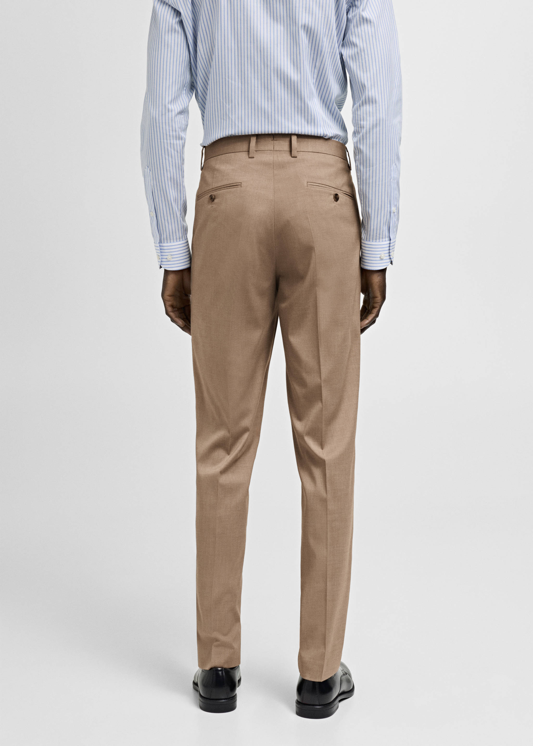 米兰修身版型西装裤 - null