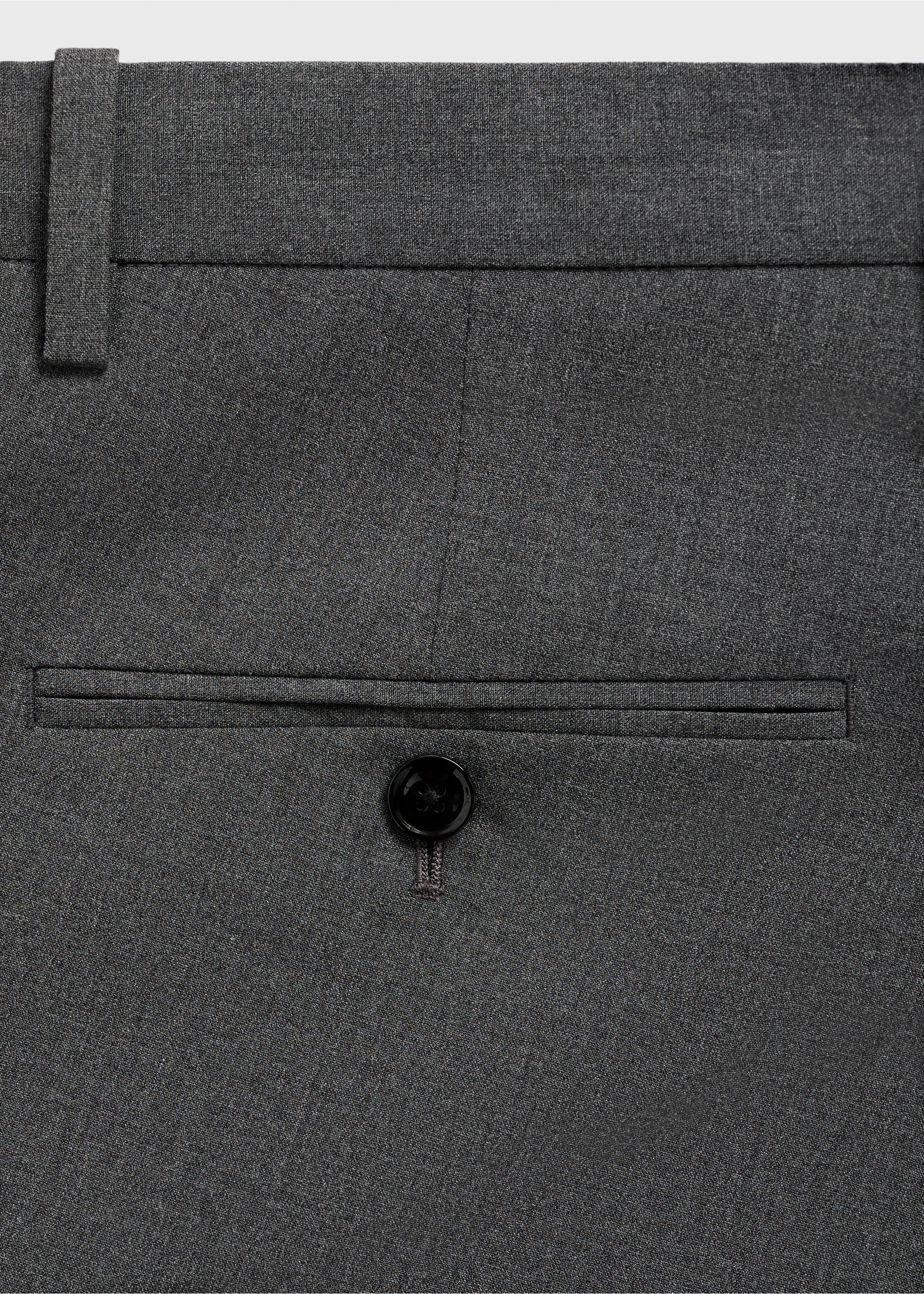 Monako slim fit kumaş pantolon - Ürün detayı 0, Gri. Ref: 87020634-00.