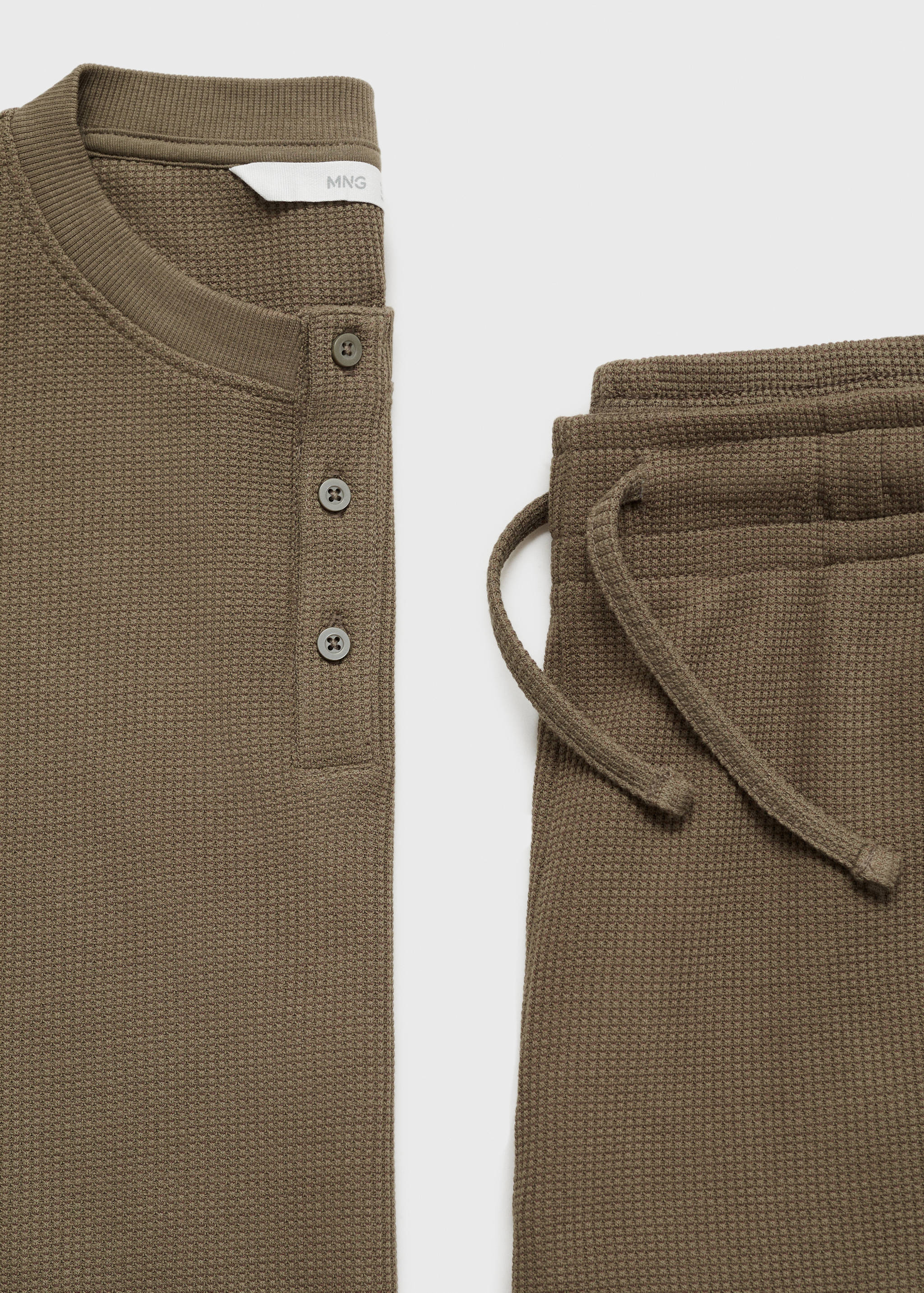 مجموعة بيجامات مصنوعة من القطن - تفاصيل المنتج 8